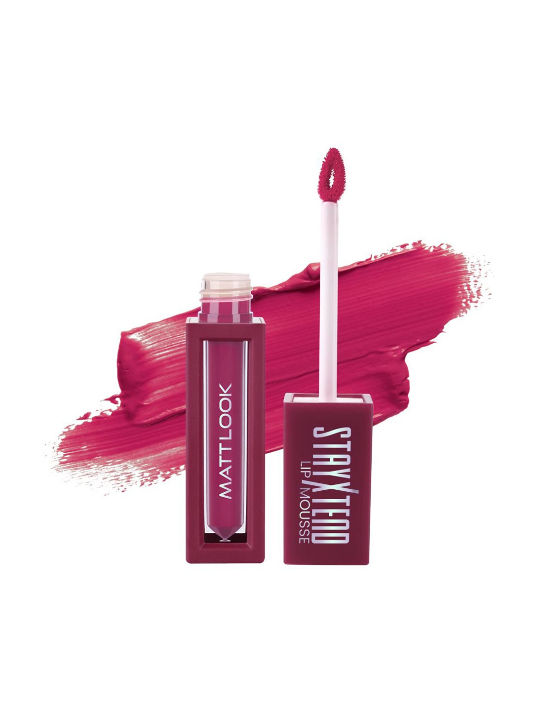 MATTLOOK Stayxtend Set Of 2 Lip Mousse Enriched With Vitamin E -4 ml Each- Deep Magenta 18
MATTLOOK Stayxtend Set Of 2 Lip Mousse Enriched With Vitamin E -4 ml Each- Deep Magenta 18