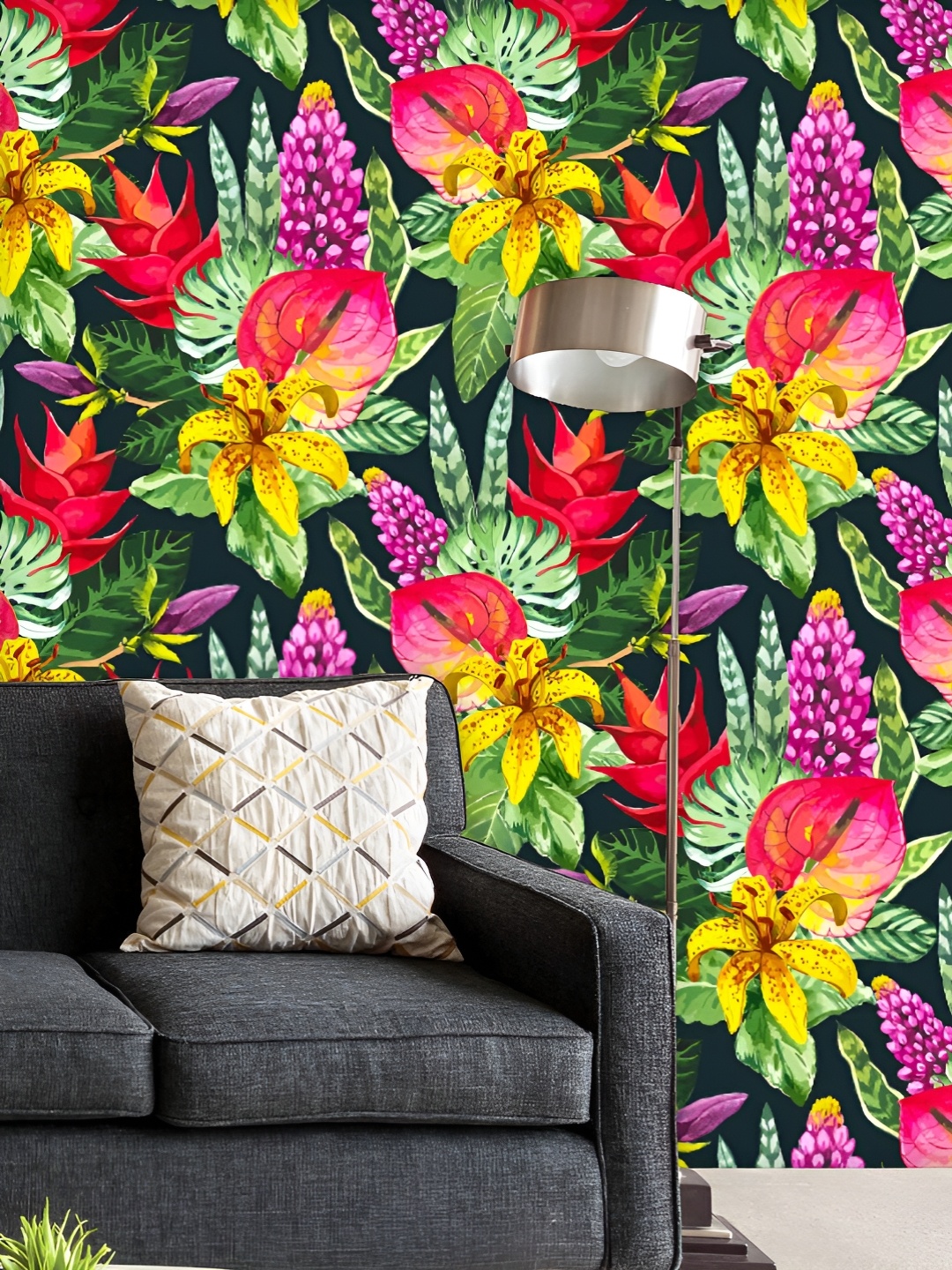 ArtzFolio Printed UV-Resistant Anti-Bacterial Watercolor Floral Pattern Peel & Stick Wallpaper, Multi
ArtzFolio Printed UV-Resistant Anti-Bacterial Watercolor Floral Pattern Peel & Stick Wallpaper, Multi