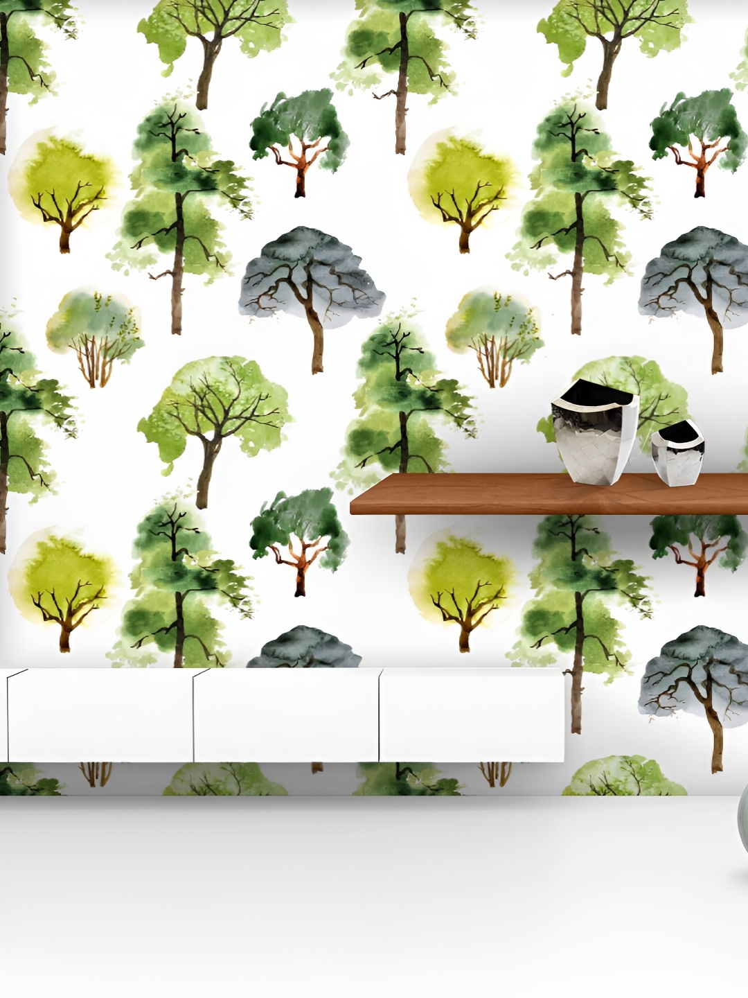 ArtzFolio Printed UV-Resistant Anti-Bacterial Watercolor Trees Pattern Peel & Stick Wallpaper, Multi
ArtzFolio Printed UV-Resistant Anti-Bacterial Watercolor Trees Pattern Peel & Stick Wallpaper, Multi