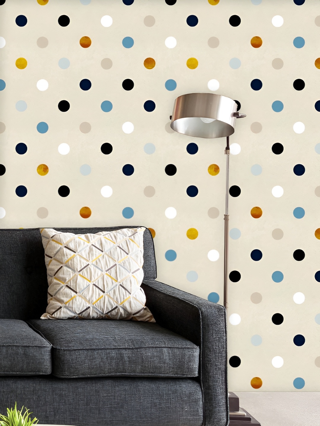 ArtzFolio Printed UV-Resistant Anti-Bacterial Colorful Polka Dots Peel & Stick Wallpaper, Multi
ArtzFolio Printed UV-Resistant Anti-Bacterial Colorful Polka Dots Peel & Stick Wallpaper, Multi