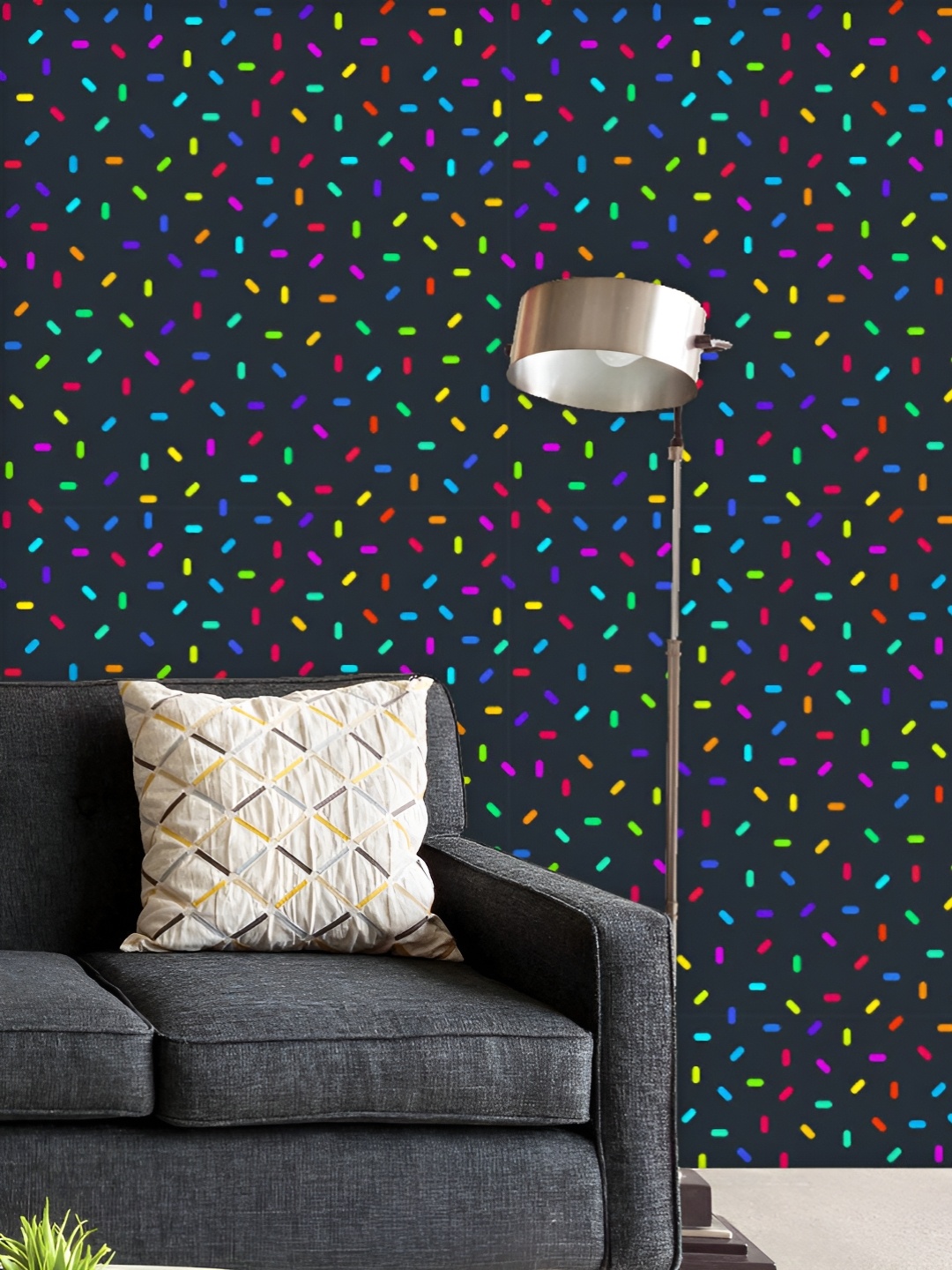 ArtzFolio Printed UV-Resistant Anti-Bacterial Abstract Colorful Pattern Peel & Stick Wallpaper, Multi
ArtzFolio Printed UV-Resistant Anti-Bacterial Abstract Colorful Pattern Peel & Stick Wallpaper, Multi