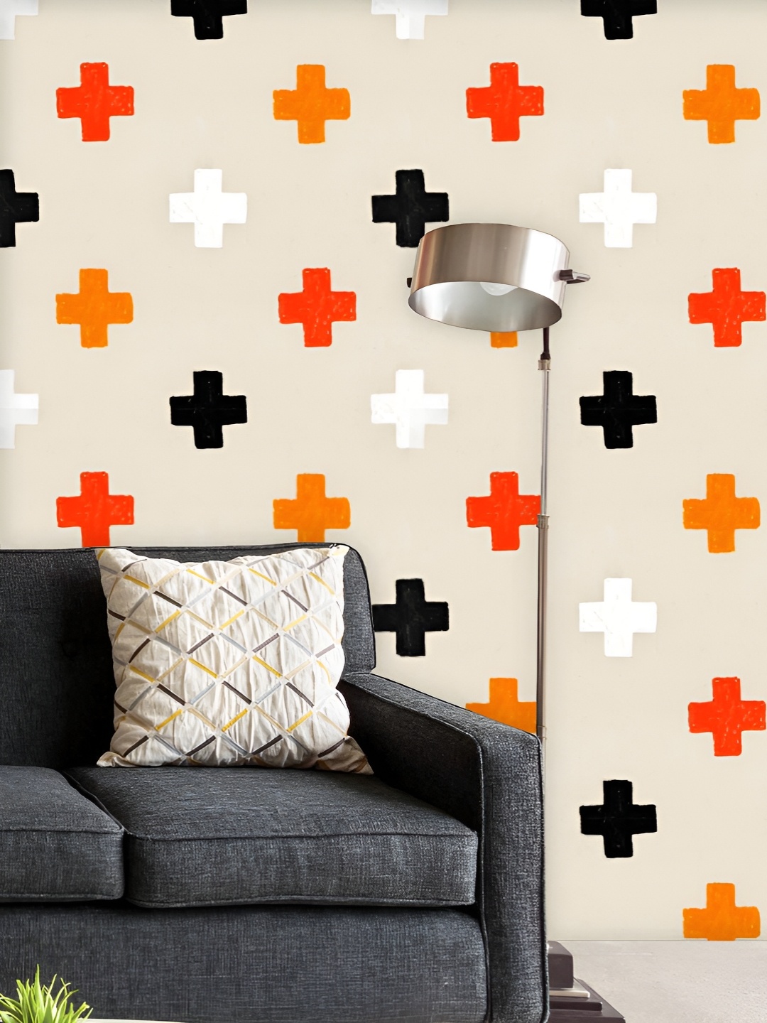 ArtzFolio Printed UV-Resistant Anti-Bacterial Hand Drawn Geometric Pattern Peel & Stick Wallpaper, Multi
ArtzFolio Printed UV-Resistant Anti-Bacterial Hand Drawn Geometric Pattern Peel & Stick Wallpaper, Multi