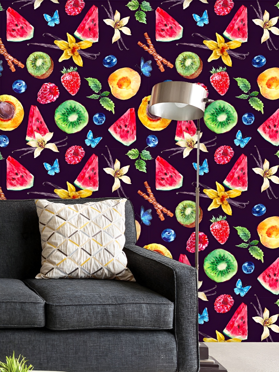 ArtzFolio Printed UV-Resistant Anti-Bacterial Watercolor Tropical Fruits Peel & Stick Wallpaper, Multi
ArtzFolio Printed UV-Resistant Anti-Bacterial Watercolor Tropical Fruits Peel & Stick Wallpaper, Multi
