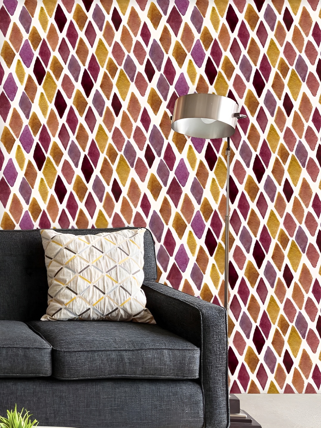 ArtzFolio Printed UV-Resistant Anti-Bacterial Checked Peel & Stick Wallpaper, Multi
ArtzFolio Printed UV-Resistant Anti-Bacterial Checked Peel & Stick Wallpaper, Multi