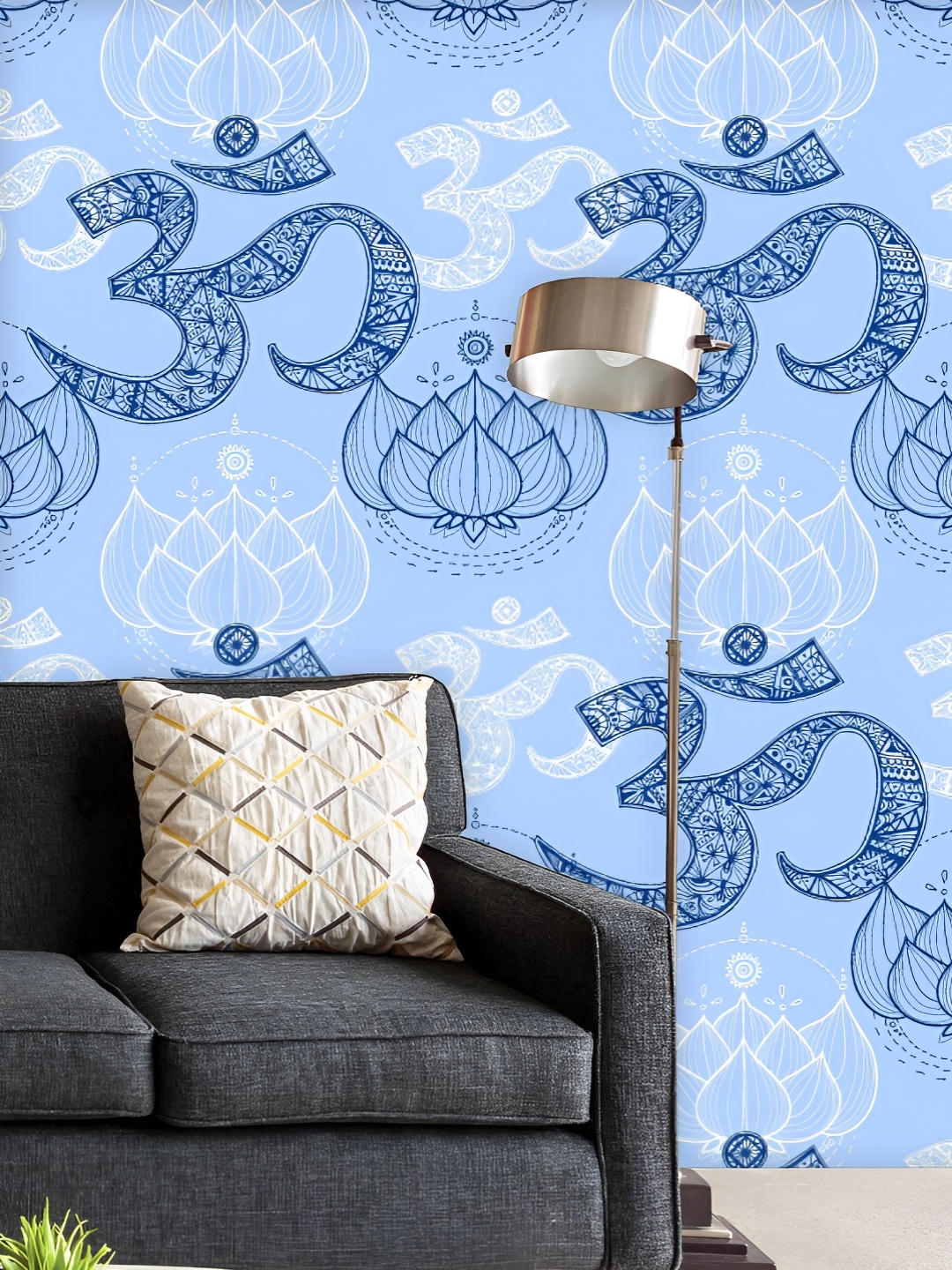 ArtzFolio Printed UV-Resistant Anti-Bacterial Hindu Religious Om Pattern Peel & Stick Wallpaper, Multi
ArtzFolio Printed UV-Resistant Anti-Bacterial Hindu Religious Om Pattern Peel & Stick Wallpaper, Multi