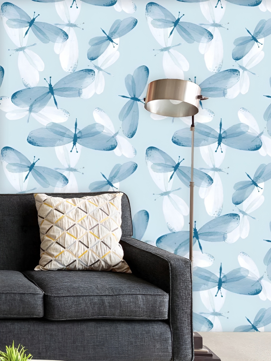 ArtzFolio Printed UV-Resistant Anti-Bacterial Butterflies Peel & Stick Wallpaper, Multi
ArtzFolio Printed UV-Resistant Anti-Bacterial Butterflies Peel & Stick Wallpaper, Multi