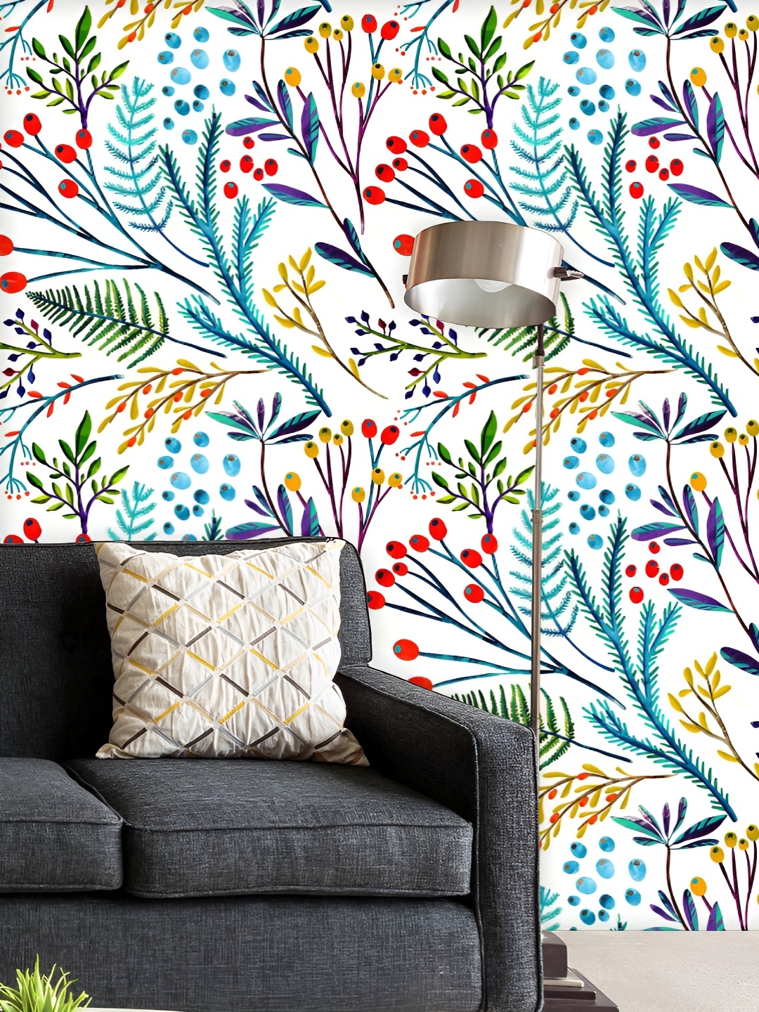 ArtzFolio Printed UV-Resistant Anti-Bacterial Floral Botanical Pattern Peel & Stick Wallpaper, Multi
ArtzFolio Printed UV-Resistant Anti-Bacterial Floral Botanical Pattern Peel & Stick Wallpaper, Multi