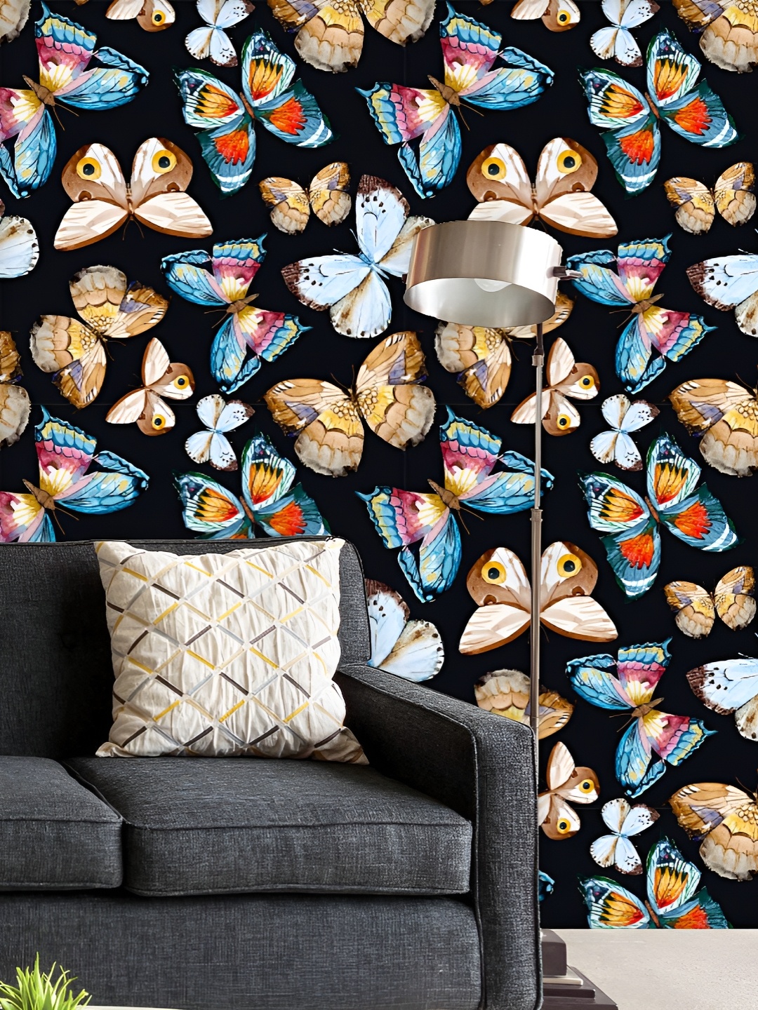 ArtzFolio Printed UV-Resistant Anti-Bacterial Watercolor Butterflies Peel & Stick Wallpaper, Multi
ArtzFolio Printed UV-Resistant Anti-Bacterial Watercolor Butterflies Peel & Stick Wallpaper, Multi