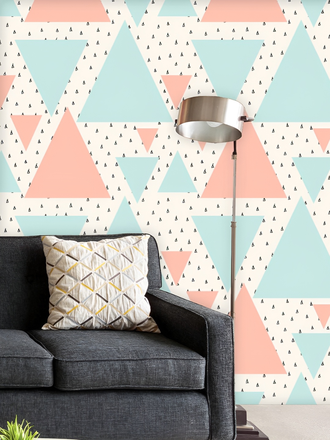 ArtzFolio Printed UV-Resistant Anti-Bacterial Abstract Geometric Pattern Peel & Stick Wallpaper, Multi
ArtzFolio Printed UV-Resistant Anti-Bacterial Abstract Geometric Pattern Peel & Stick Wallpaper, Multi