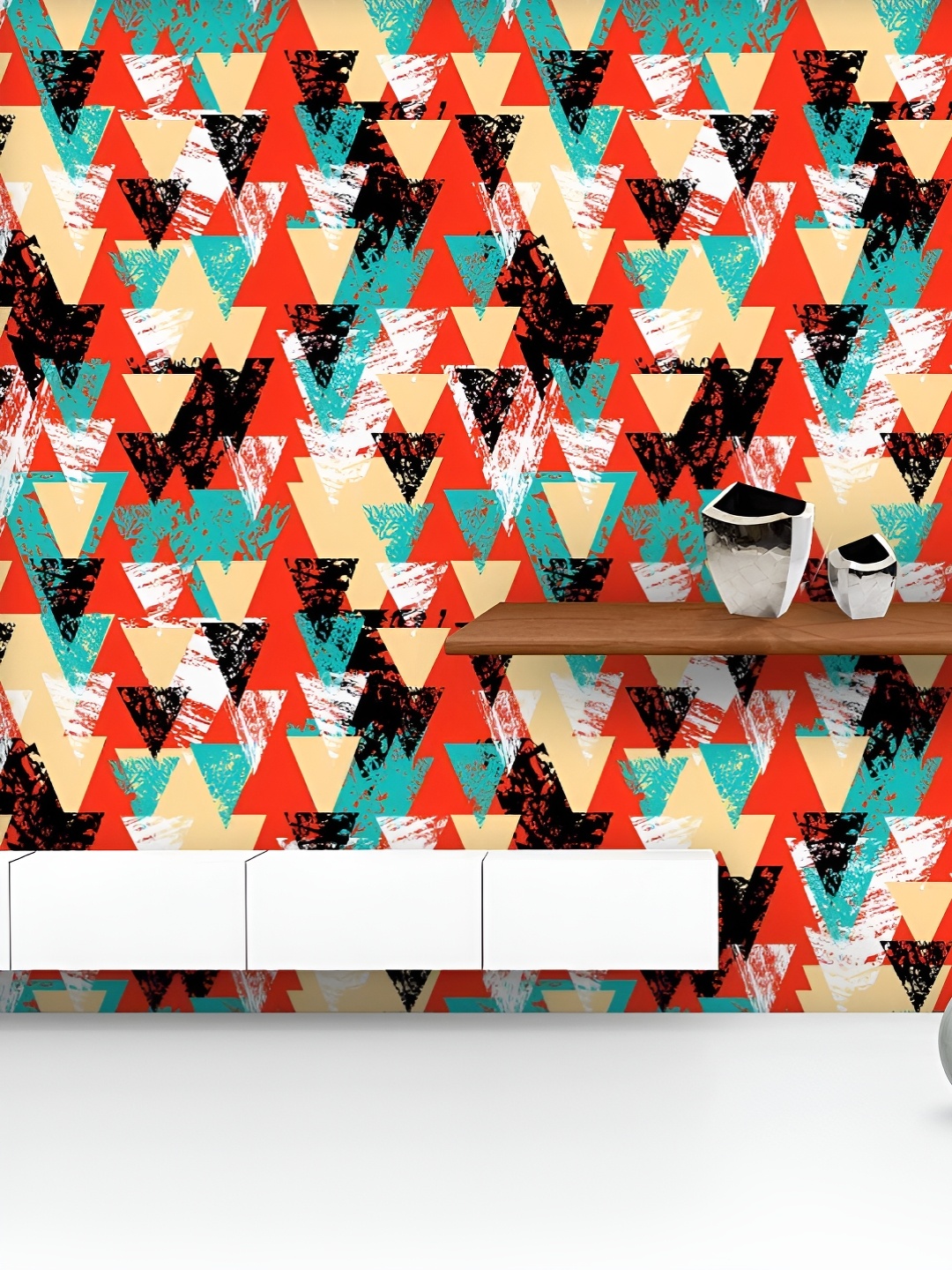 ArtzFolio Printed UV-Resistant Anti-Bacterial Triangled Peel & Stick Wallpaper, Multi
ArtzFolio Printed UV-Resistant Anti-Bacterial Triangled Peel & Stick Wallpaper, Multi