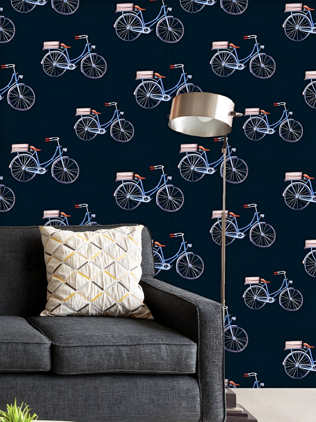 ArtzFolio Printed UV-Resistant Anti-Bacterial Watercolor Bicycles Peel & Stick Wallpaper, Multi
ArtzFolio Printed UV-Resistant Anti-Bacterial Watercolor Bicycles Peel & Stick Wallpaper, Multi
