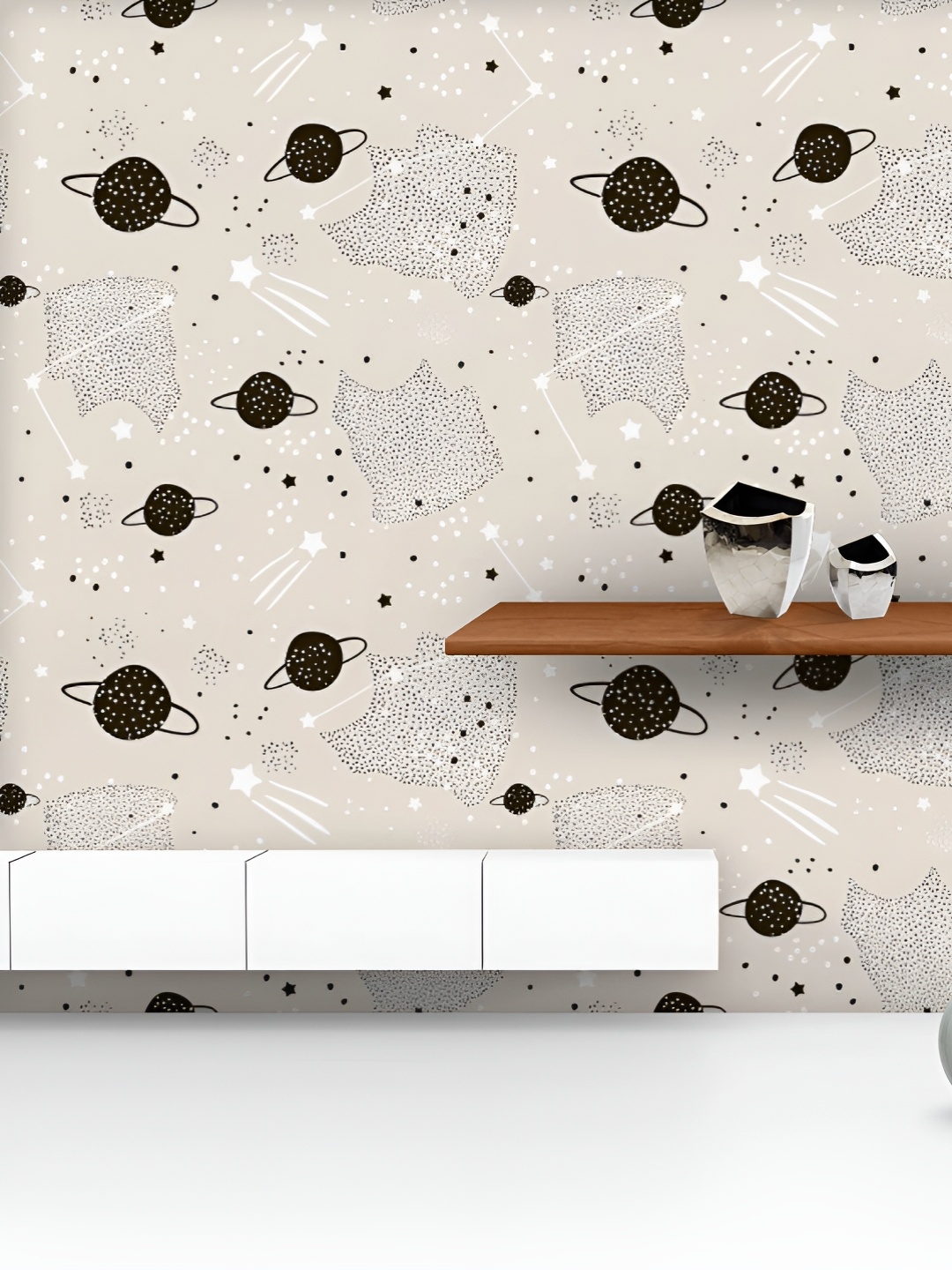 ArtzFolio Printed UV-Resistant Anti-Bacterial Space Elements Peel & Stick Wallpaper, Multi
ArtzFolio Printed UV-Resistant Anti-Bacterial Space Elements Peel & Stick Wallpaper, Multi