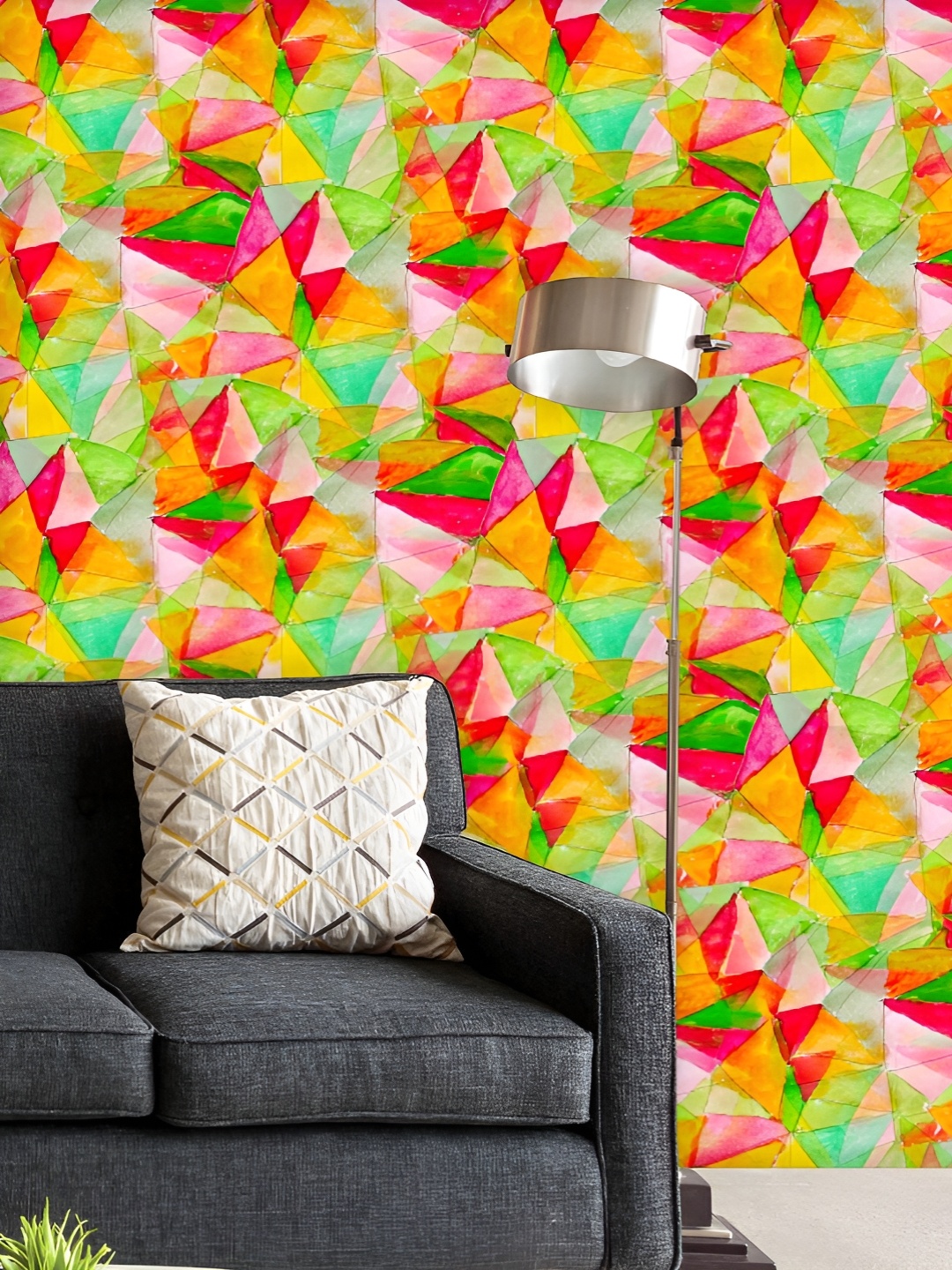 ArtzFolio Printed UV-Resistant Anti-Bacterial Watercolor Abstract Triangles Peel & Stick Wallpaper, Multi
ArtzFolio Printed UV-Resistant Anti-Bacterial Watercolor Abstract Triangles Peel & Stick Wallpaper, Multi