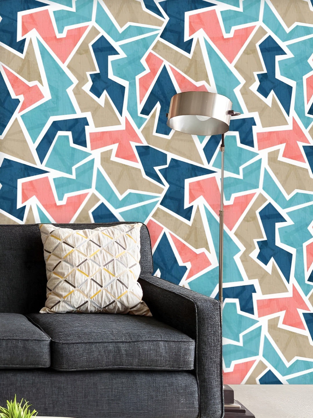 ArtzFolio Printed UV-Resistant Anti-Bacterial Vintage Triangle Peel & Stick Wallpaper, Multi
ArtzFolio Printed UV-Resistant Anti-Bacterial Vintage Triangle Peel & Stick Wallpaper, Multi