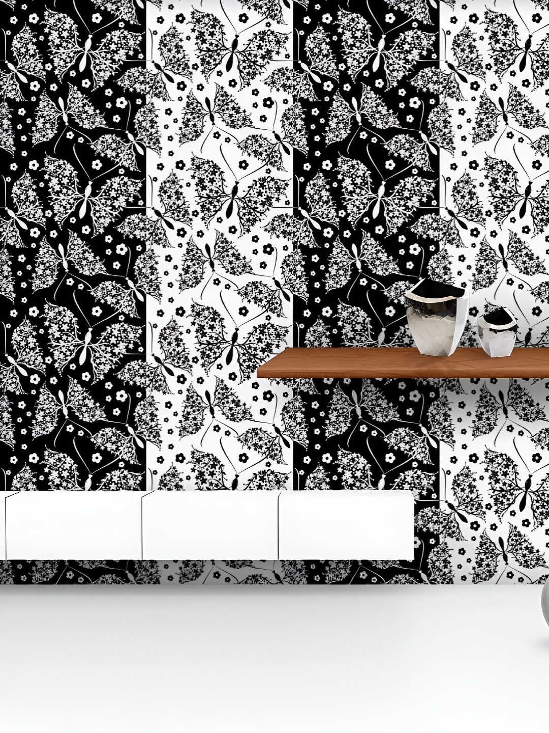 ArtzFolio Printed UV-Resistant Anti-Bacterial Butterflies & Flowers Peel & Stick Wallpaper, Multi
ArtzFolio Printed UV-Resistant Anti-Bacterial Butterflies & Flowers Peel & Stick Wallpaper, Multi