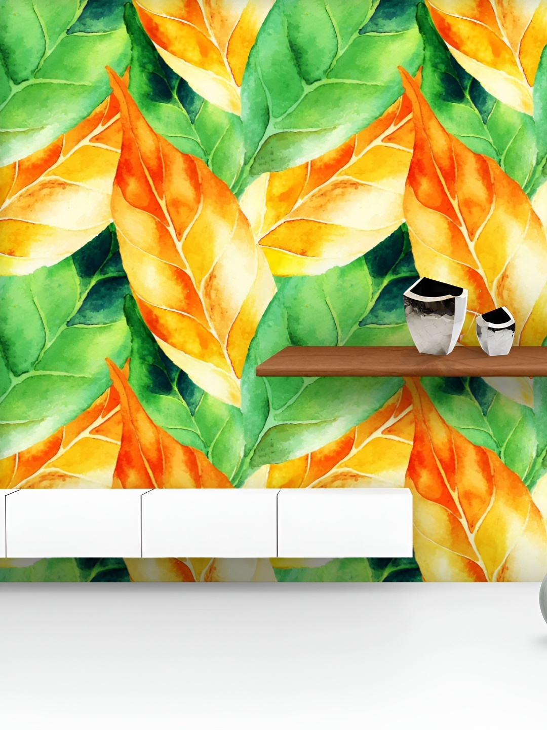ArtzFolio Printed UV-Resistant Anti-Bacterial Watercolor Abstract Leaves Peel & Stick Wallpaper, Multi
ArtzFolio Printed UV-Resistant Anti-Bacterial Watercolor Abstract Leaves Peel & Stick Wallpaper, Multi