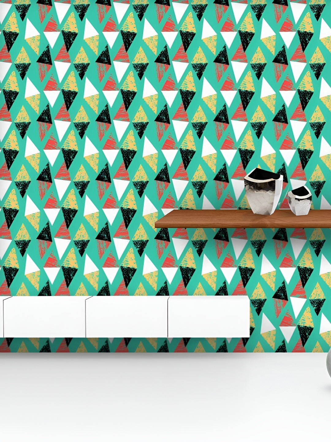 ArtzFolio Printed UV-Resistant Anti-Bacterial Grunged TrianglesPeel & Stick Wallpaper, Multi
ArtzFolio Printed UV-Resistant Anti-Bacterial Grunged TrianglesPeel & Stick Wallpaper, Multi