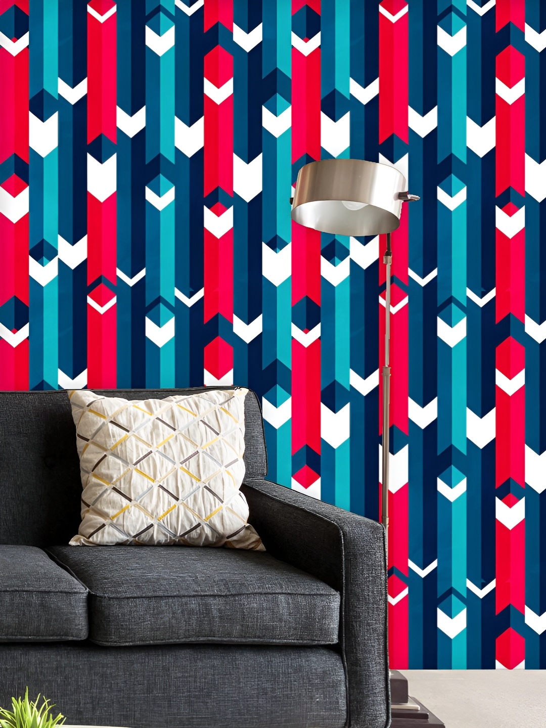 ArtzFolio Printed UV-Resistant Anti-Bacterial Blue Color Stripes Peel & Stick Wallpaper, Multi
ArtzFolio Printed UV-Resistant Anti-Bacterial Blue Color Stripes Peel & Stick Wallpaper, Multi