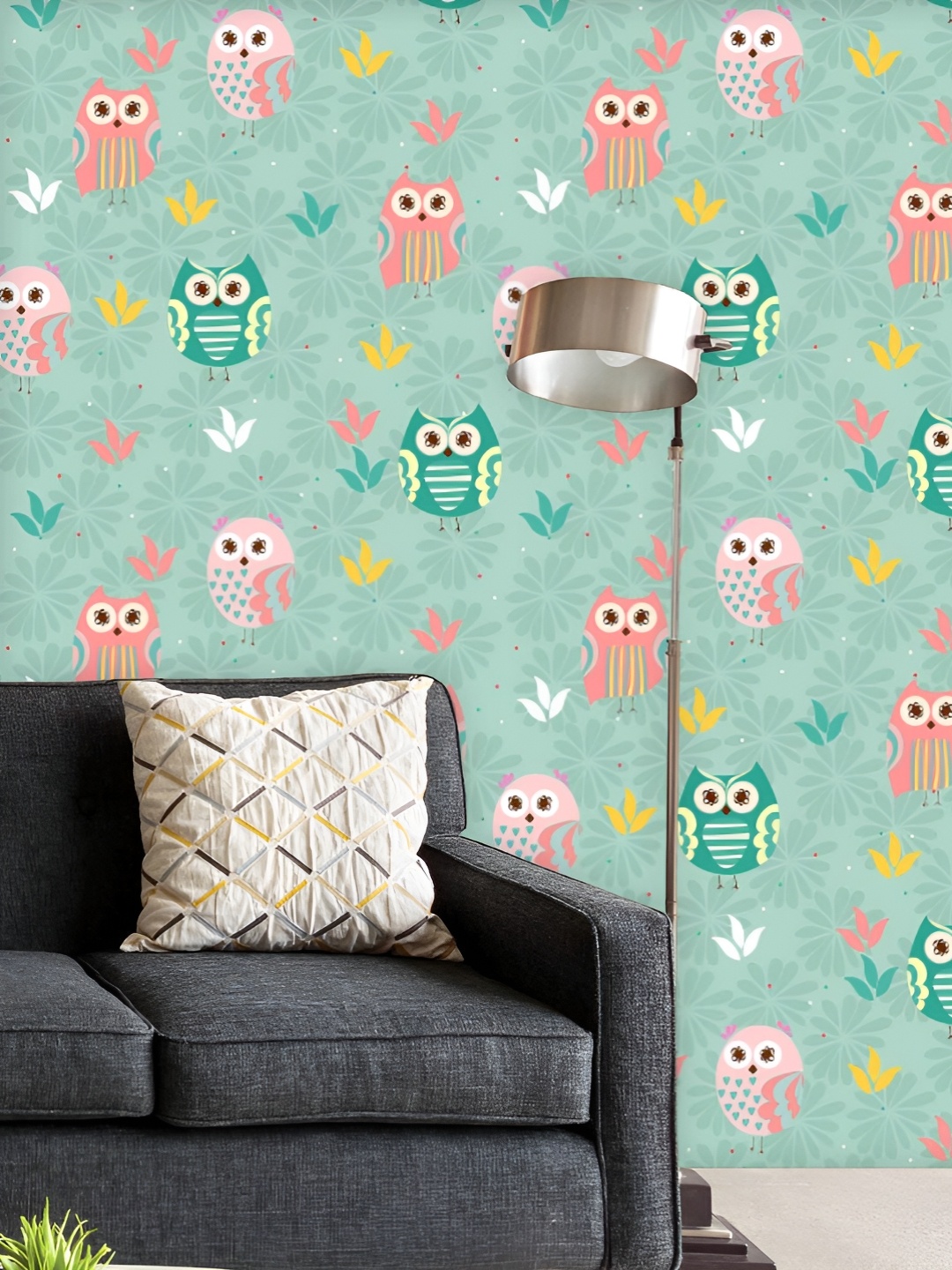 ArtzFolio Printed UV-Resistant Anti-Bacterial Owl And Flowers Peel & Stick Wallpaper, Multi
ArtzFolio Printed UV-Resistant Anti-Bacterial Owl And Flowers Peel & Stick Wallpaper, Multi