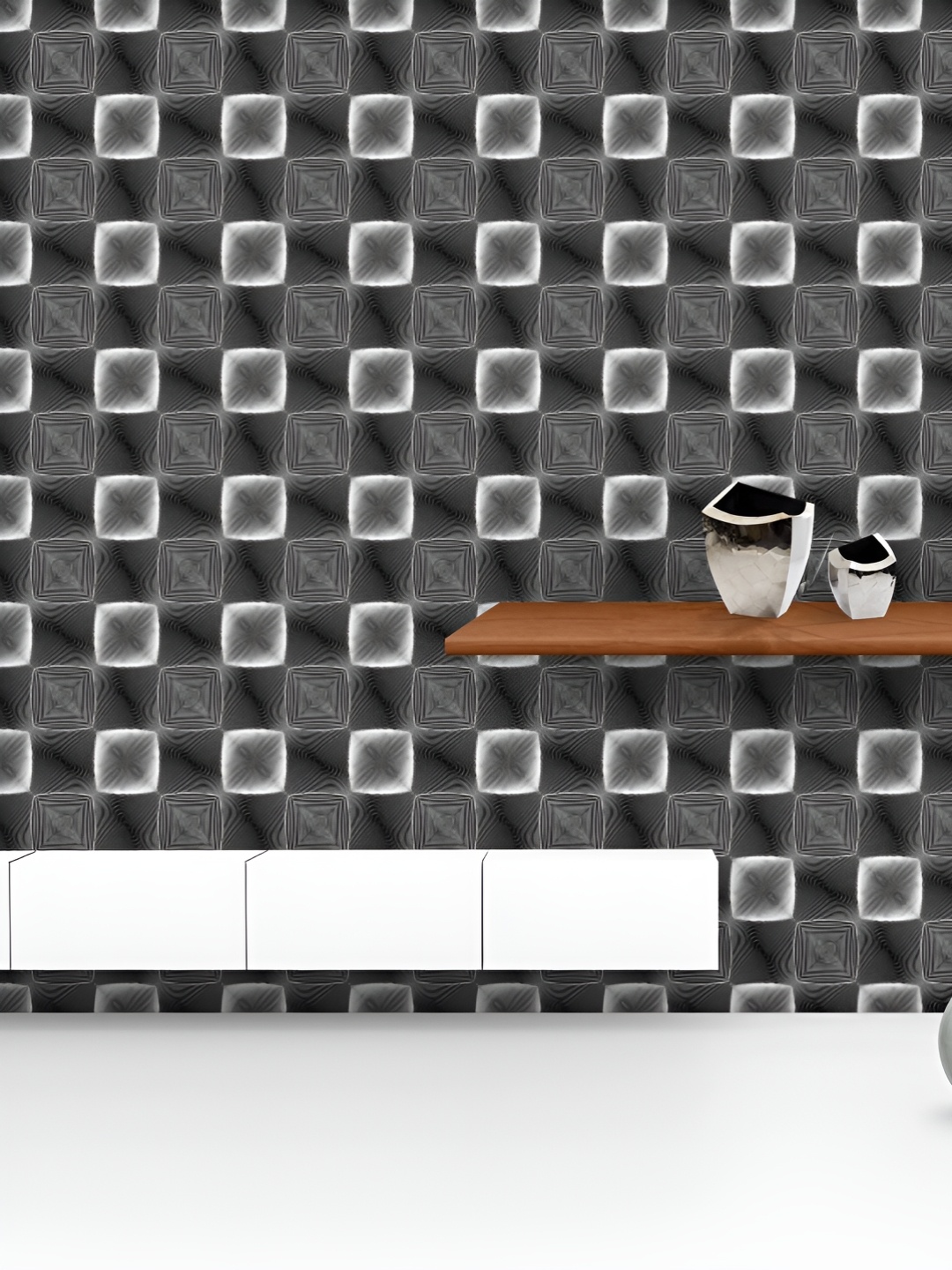 ArtzFolio Printed UV-Resistant Anti-Bacterial Monochrome SquarePeel & Stick Wallpaper, Multi
ArtzFolio Printed UV-Resistant Anti-Bacterial Monochrome SquarePeel & Stick Wallpaper, Multi