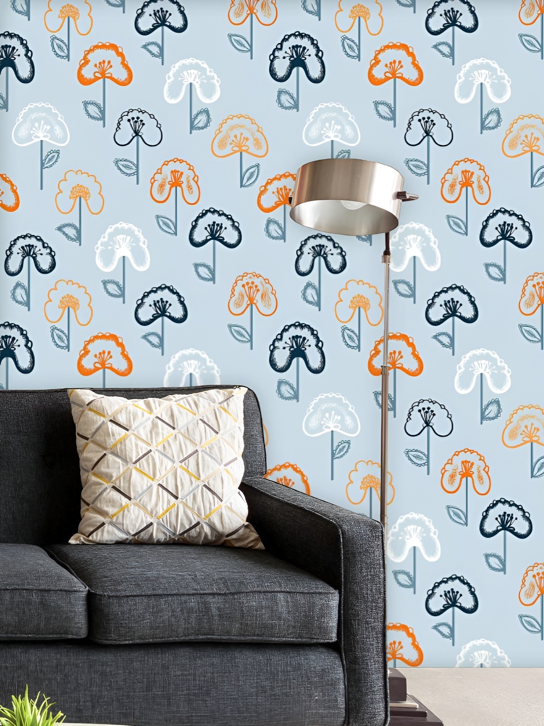 ArtzFolio Printed UV-Resistant Anti-Bacterial Hand Drawn Floral Peel & Stick Wallpaper, Multi
ArtzFolio Printed UV-Resistant Anti-Bacterial Hand Drawn Floral Peel & Stick Wallpaper, Multi