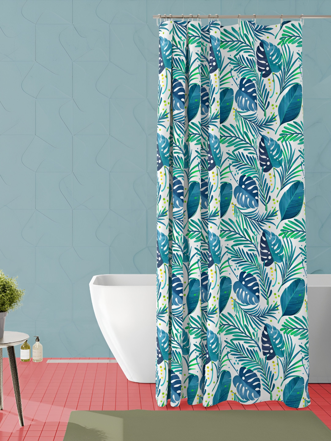 ArtzFolio Single Piece Waterproof Polyester Shower Curtain, Multi
ArtzFolio Single Piece Waterproof Polyester Shower Curtain, Multi