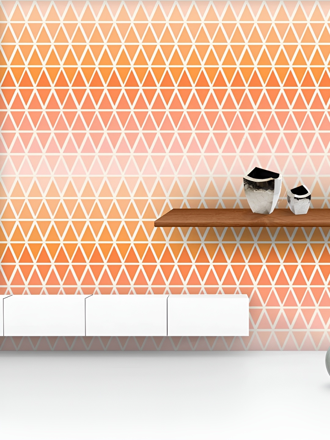 ArtzFolio Printed UV-Resistant Anti-Bacterial Abstract Triangles Peel & Stick Wallpaper, Multi
ArtzFolio Printed UV-Resistant Anti-Bacterial Abstract Triangles Peel & Stick Wallpaper, Multi