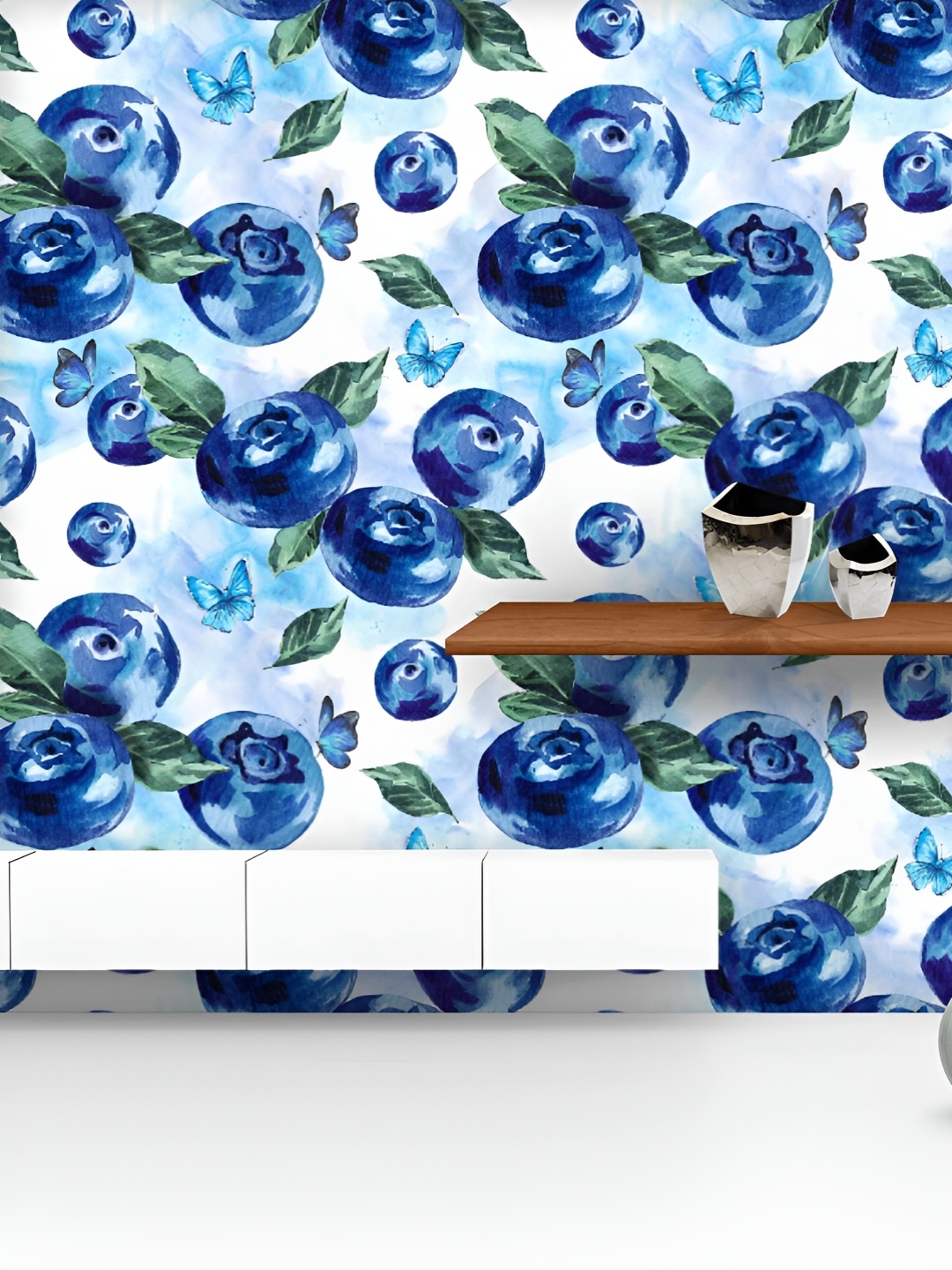 ArtzFolio Printed UV-Resistant Anti-Bacterial Watercolor Berries Pattern Peel & Stick Wallpaper, Multi
ArtzFolio Printed UV-Resistant Anti-Bacterial Watercolor Berries Pattern Peel & Stick Wallpaper, Multi