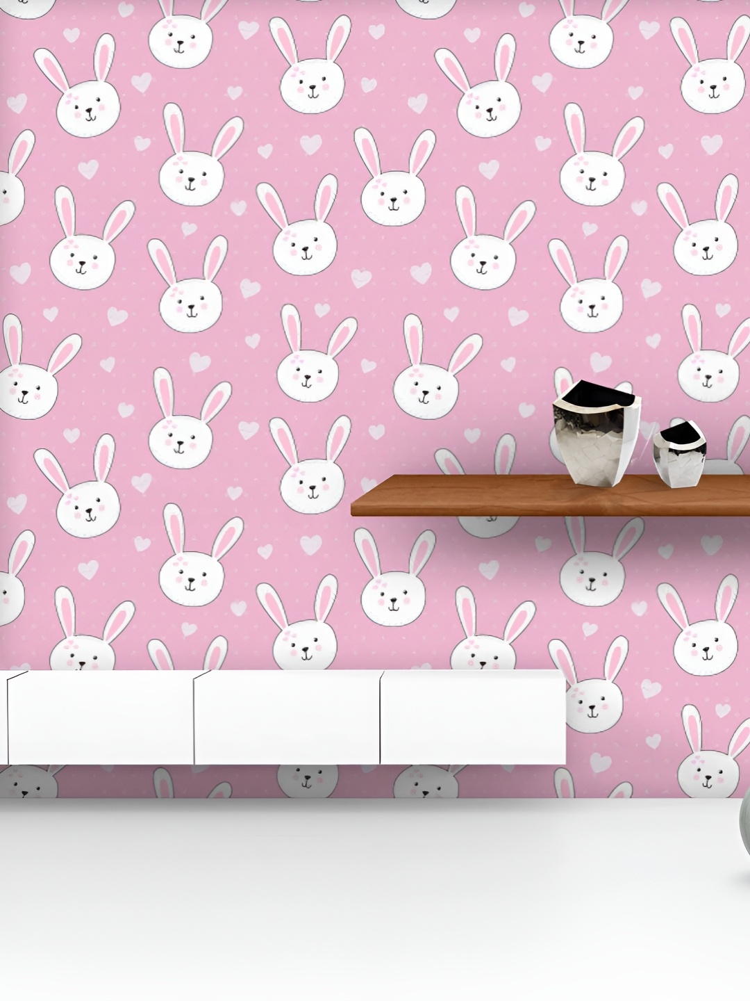 ArtzFolio Printed UV-Resistant Anti-Bacterial Cartoon Rabbit Peel & Stick Wallpaper, Multi
ArtzFolio Printed UV-Resistant Anti-Bacterial Cartoon Rabbit Peel & Stick Wallpaper, Multi