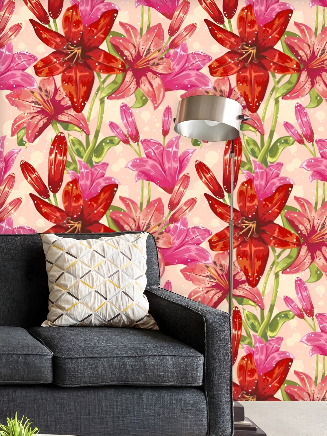 ArtzFolio Printed UV-Resistant Anti-Bacterial Dots &Amp; LeavesPeel & Stick Wallpaper, Multi
ArtzFolio Printed UV-Resistant Anti-Bacterial Dots &Amp; LeavesPeel & Stick Wallpaper, Multi