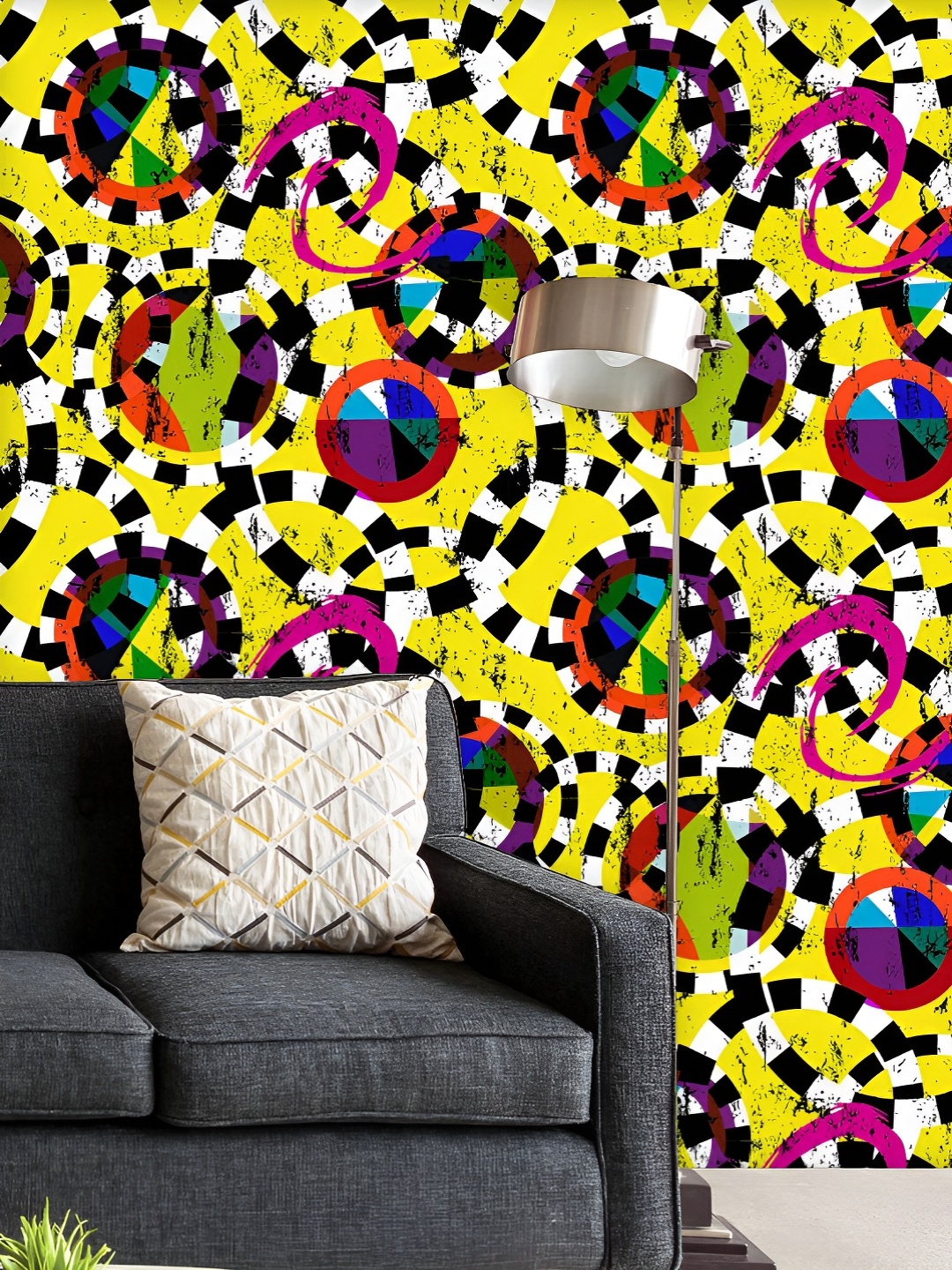 ArtzFolio Printed UV-Resistant Anti-Bacterial Circles, Strokes And Splashes Peel & Stick Wallpaper, Multi
ArtzFolio Printed UV-Resistant Anti-Bacterial Circles, Strokes And Splashes Peel & Stick Wallpaper, Multi