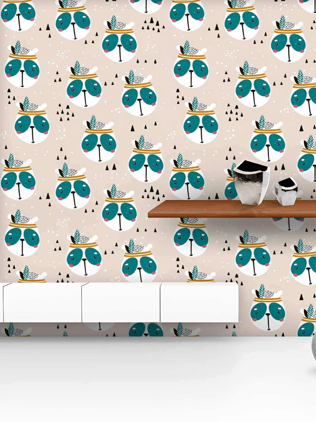 ArtzFolio Printed UV-Resistant Anti-Bacterial Kids Panda Face Peel & Stick Wallpaper, Multi
ArtzFolio Printed UV-Resistant Anti-Bacterial Kids Panda Face Peel & Stick Wallpaper, Multi