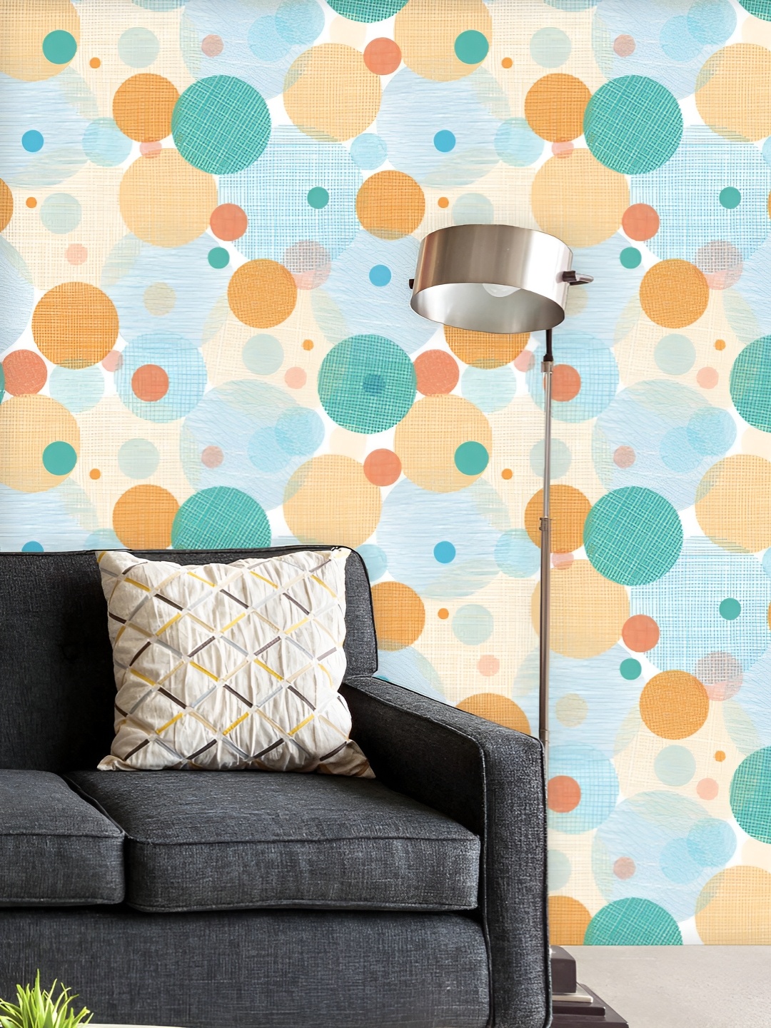 ArtzFolio Printed UV-Resistant Anti-Bacterial Abstract Circles Peel & Stick Wallpaper, Multi
ArtzFolio Printed UV-Resistant Anti-Bacterial Abstract Circles Peel & Stick Wallpaper, Multi
