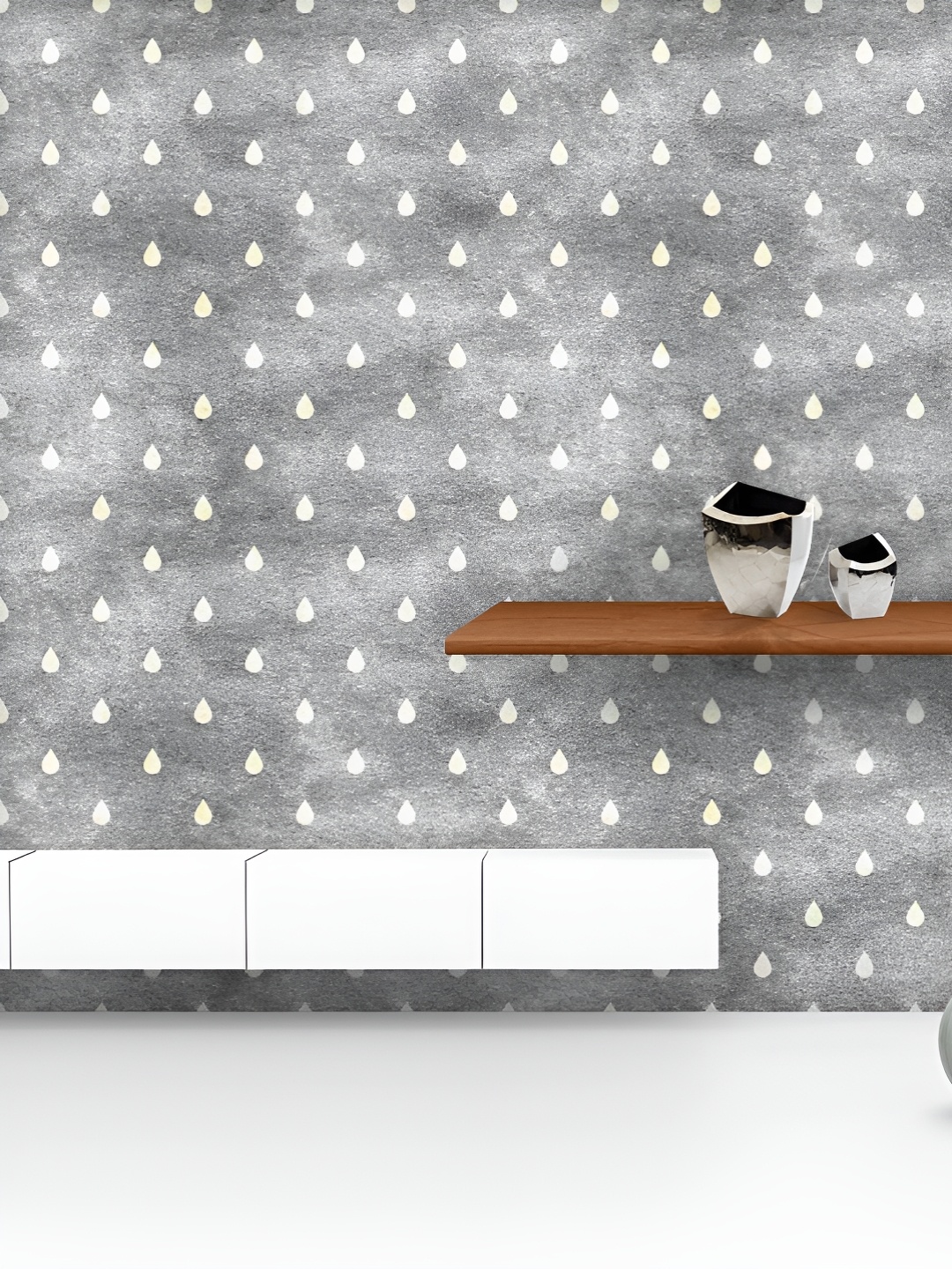 ArtzFolio Printed UV-Resistant Anti-Bacterial Minimalistic Raindrops Peel & Stick Wallpaper, Multi
ArtzFolio Printed UV-Resistant Anti-Bacterial Minimalistic Raindrops Peel & Stick Wallpaper, Multi