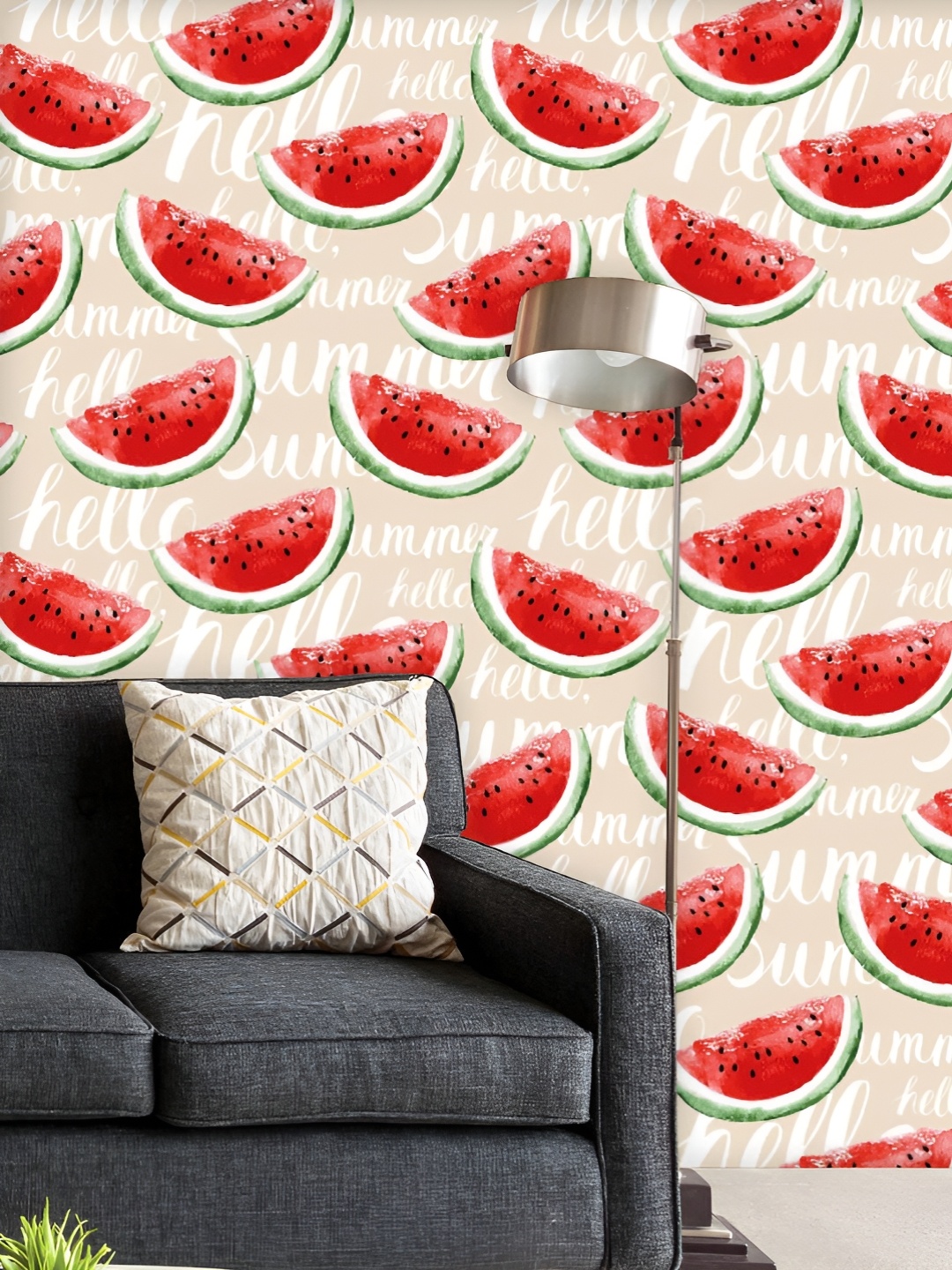 ArtzFolio Printed UV-Resistant Anti-Bacterial Watercolor Watermelons Peel & Stick Wallpaper, Multi
ArtzFolio Printed UV-Resistant Anti-Bacterial Watercolor Watermelons Peel & Stick Wallpaper, Multi