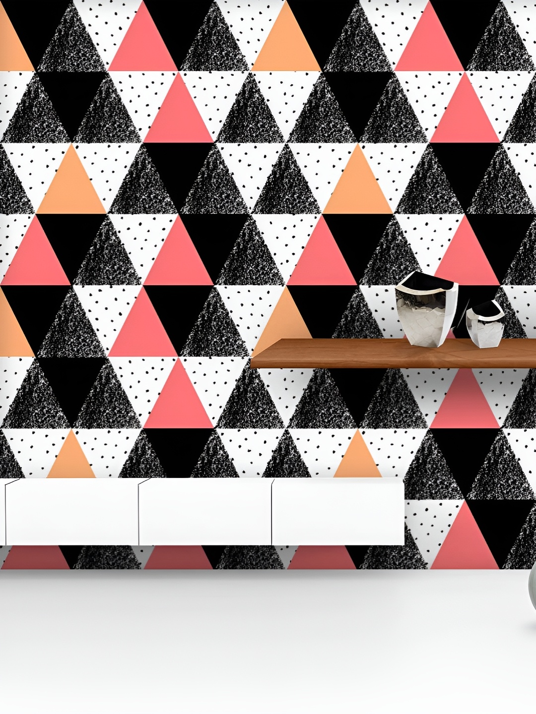 ArtzFolio Printed UV-Resistant Anti-Bacterial Abstract Geometric Pattern Peel & Stick Wallpaper, Multi
ArtzFolio Printed UV-Resistant Anti-Bacterial Abstract Geometric Pattern Peel & Stick Wallpaper, Multi