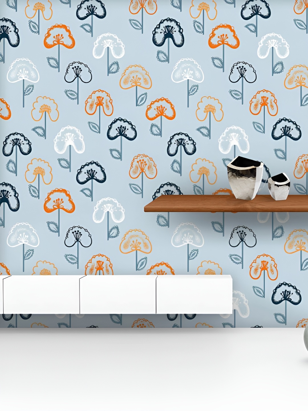 ArtzFolio Printed UV-Resistant Anti-Bacterial Hand Drawn Floral Peel & Stick Wallpaper, Multi
ArtzFolio Printed UV-Resistant Anti-Bacterial Hand Drawn Floral Peel & Stick Wallpaper, Multi