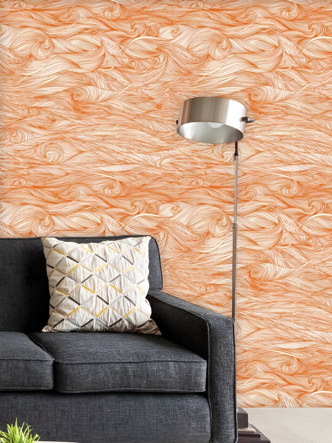 ArtzFolio Printed UV-Resistant Anti-Bacterial Background Waves Peel & Stick Wallpaper, Multi
ArtzFolio Printed UV-Resistant Anti-Bacterial Background Waves Peel & Stick Wallpaper, Multi