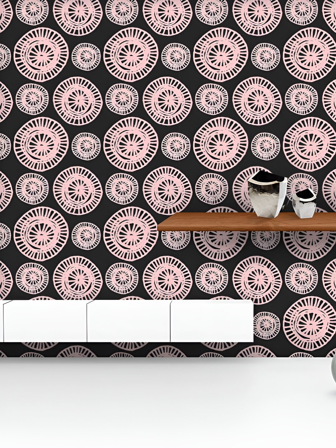 ArtzFolio Printed UV-Resistant Anti-Bacterial Abstract Ornate Shapes Peel & Stick Wallpaper, Multi
ArtzFolio Printed UV-Resistant Anti-Bacterial Abstract Ornate Shapes Peel & Stick Wallpaper, Multi