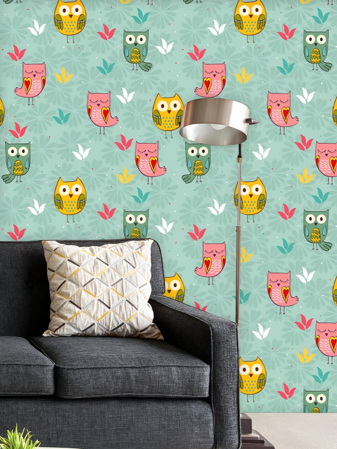 ArtzFolio Printed UV-Resistant Anti-Bacterial Owl And Flowers Peel & Stick Wallpaper, Multi
ArtzFolio Printed UV-Resistant Anti-Bacterial Owl And Flowers Peel & Stick Wallpaper, Multi