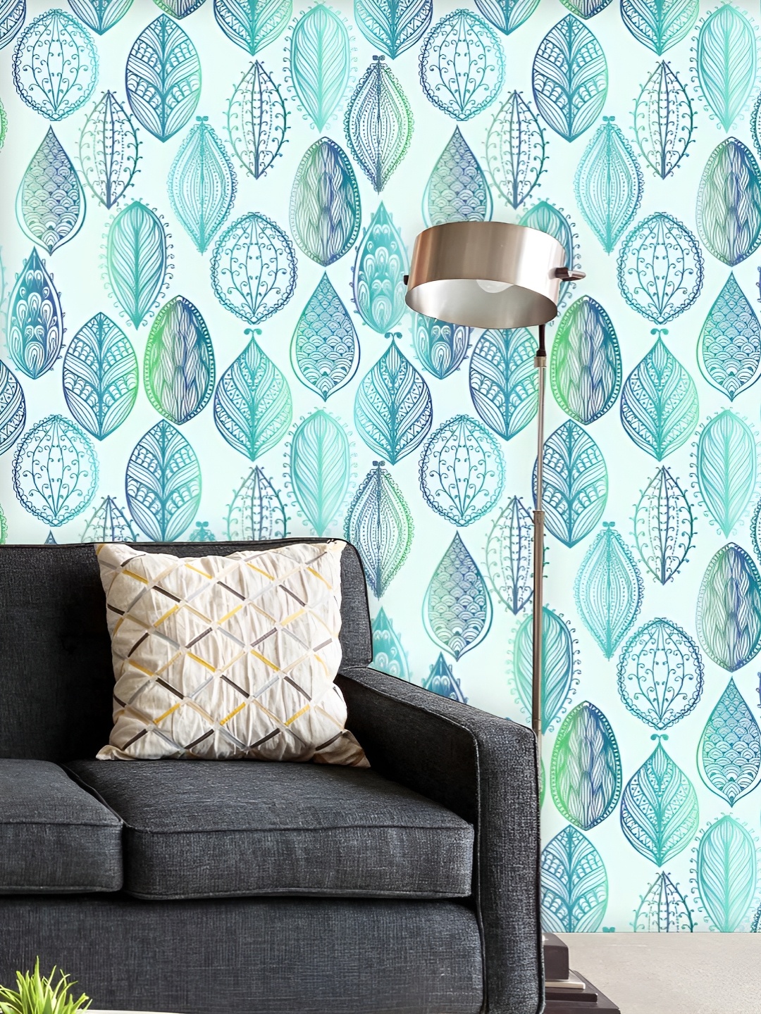 ArtzFolio Printed UV-Resistant Anti-Bacterial Watercolor Leaves Peel & Stick Wallpaper, Multi
ArtzFolio Printed UV-Resistant Anti-Bacterial Watercolor Leaves Peel & Stick Wallpaper, Multi