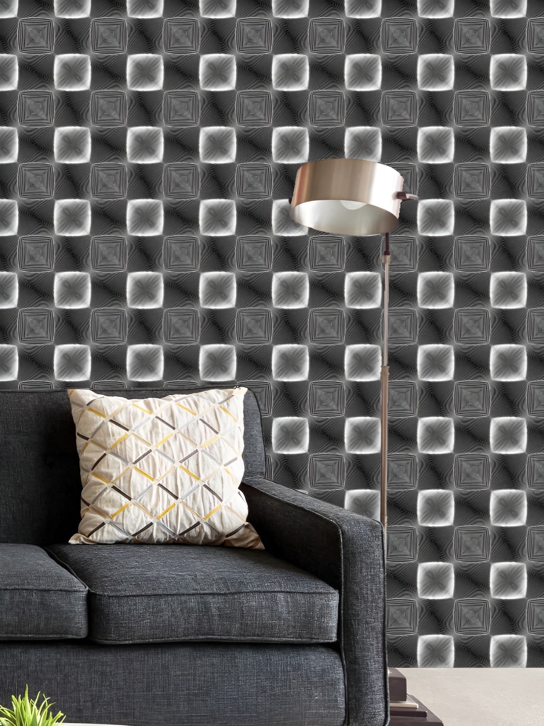 ArtzFolio Printed UV-Resistant Anti-Bacterial Monochrome SquarePeel & Stick Wallpaper, Multi
ArtzFolio Printed UV-Resistant Anti-Bacterial Monochrome SquarePeel & Stick Wallpaper, Multi