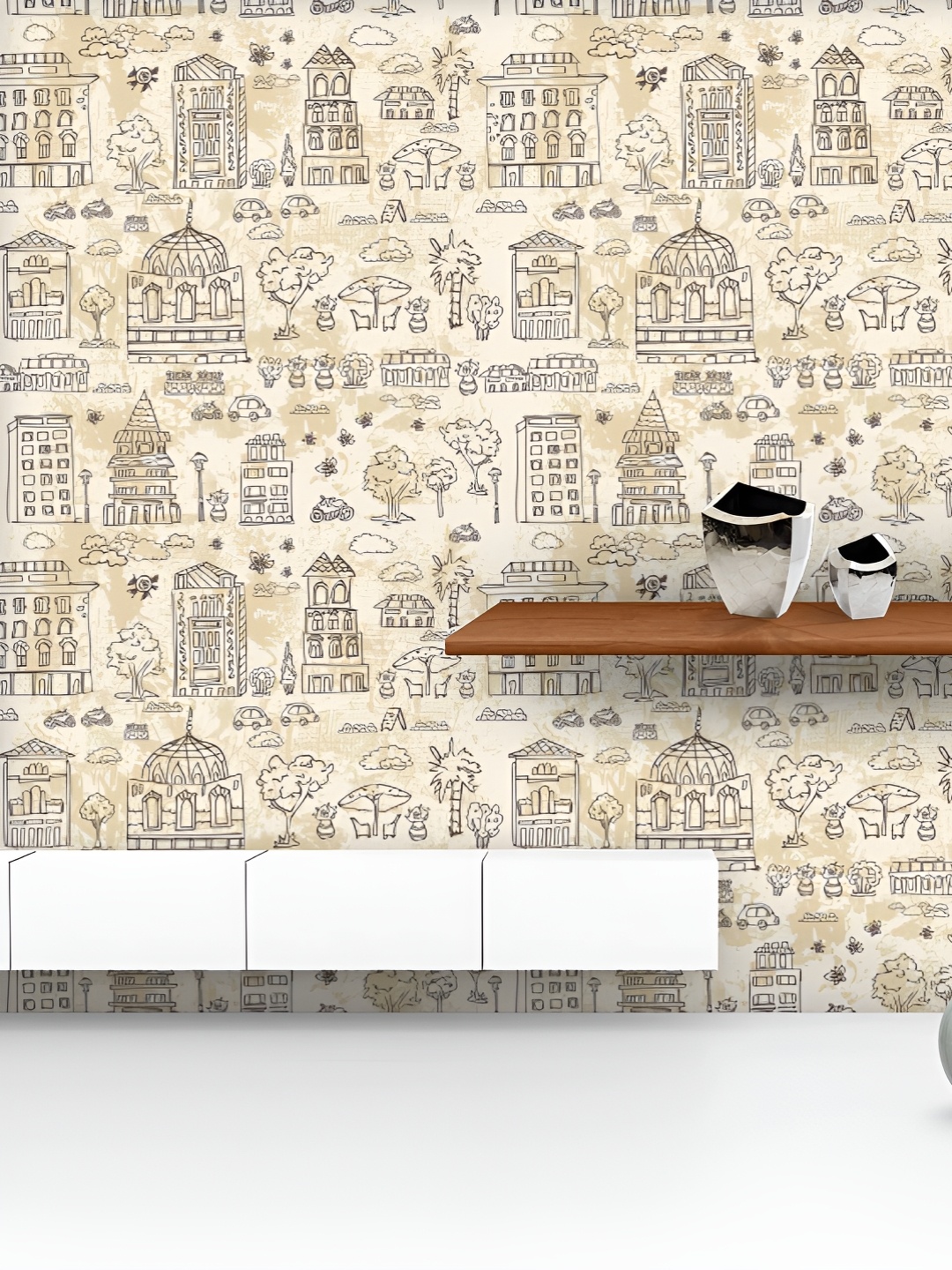 ArtzFolio Printed UV-Resistant Anti-Bacterial City Doodle Grunge Peel & Stick Wallpaper, Multi
ArtzFolio Printed UV-Resistant Anti-Bacterial City Doodle Grunge Peel & Stick Wallpaper, Multi