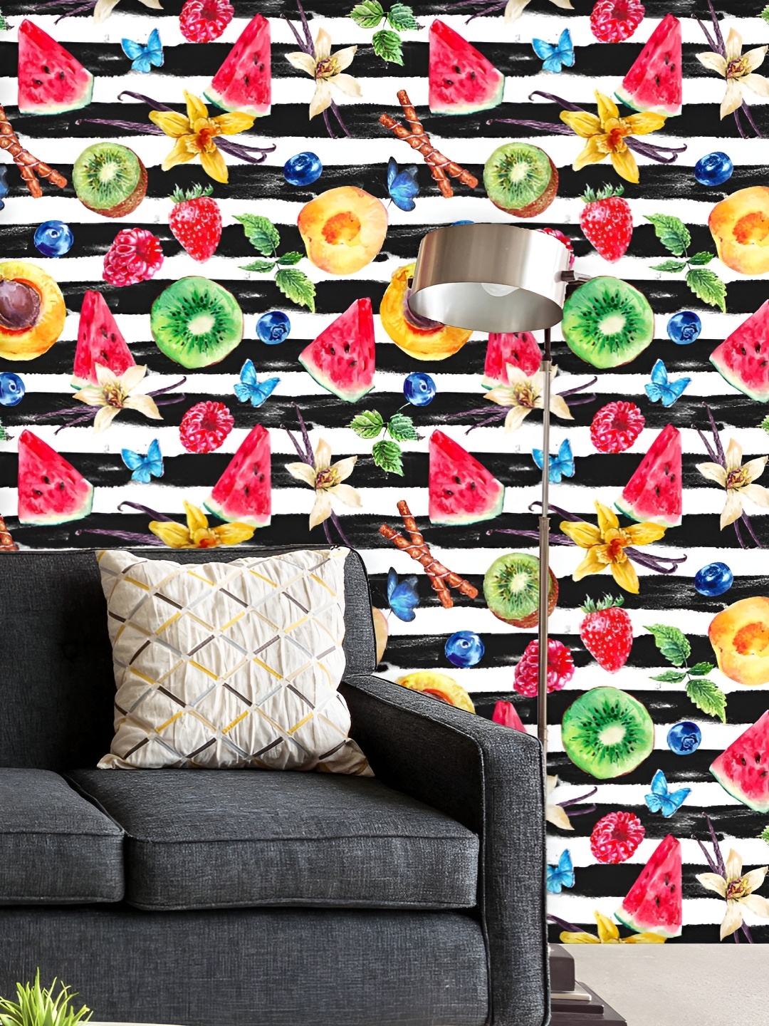 ArtzFolio Printed UV-Resistant Anti-Bacterial Watercolor Tropical Fruits Peel & Stick Wallpaper, Multi
ArtzFolio Printed UV-Resistant Anti-Bacterial Watercolor Tropical Fruits Peel & Stick Wallpaper, Multi