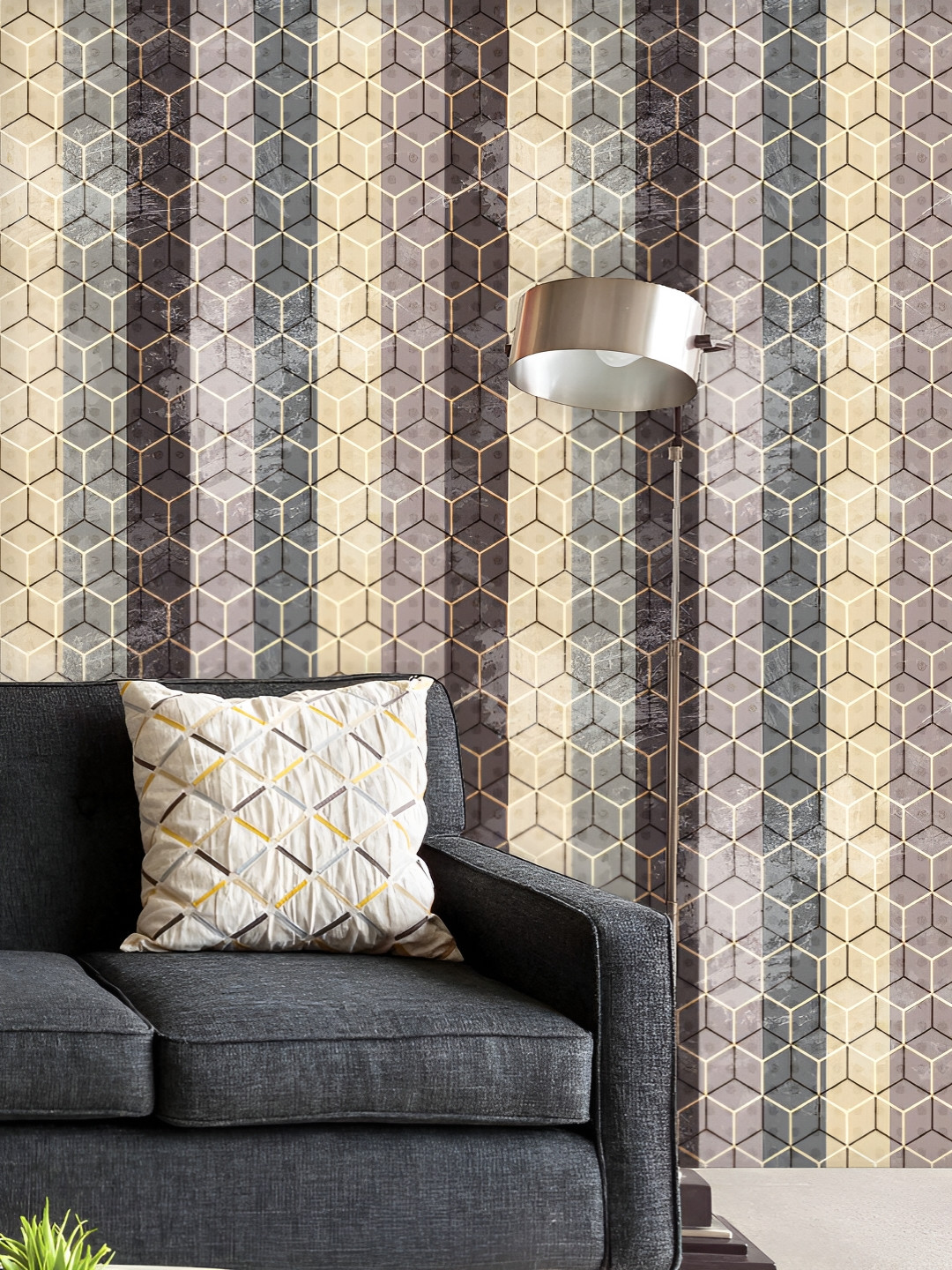 ArtzFolio Printed UV-Resistant Anti-Bacterial Vintage Cubes Peel & Stick Wallpaper, Multi
ArtzFolio Printed UV-Resistant Anti-Bacterial Vintage Cubes Peel & Stick Wallpaper, Multi