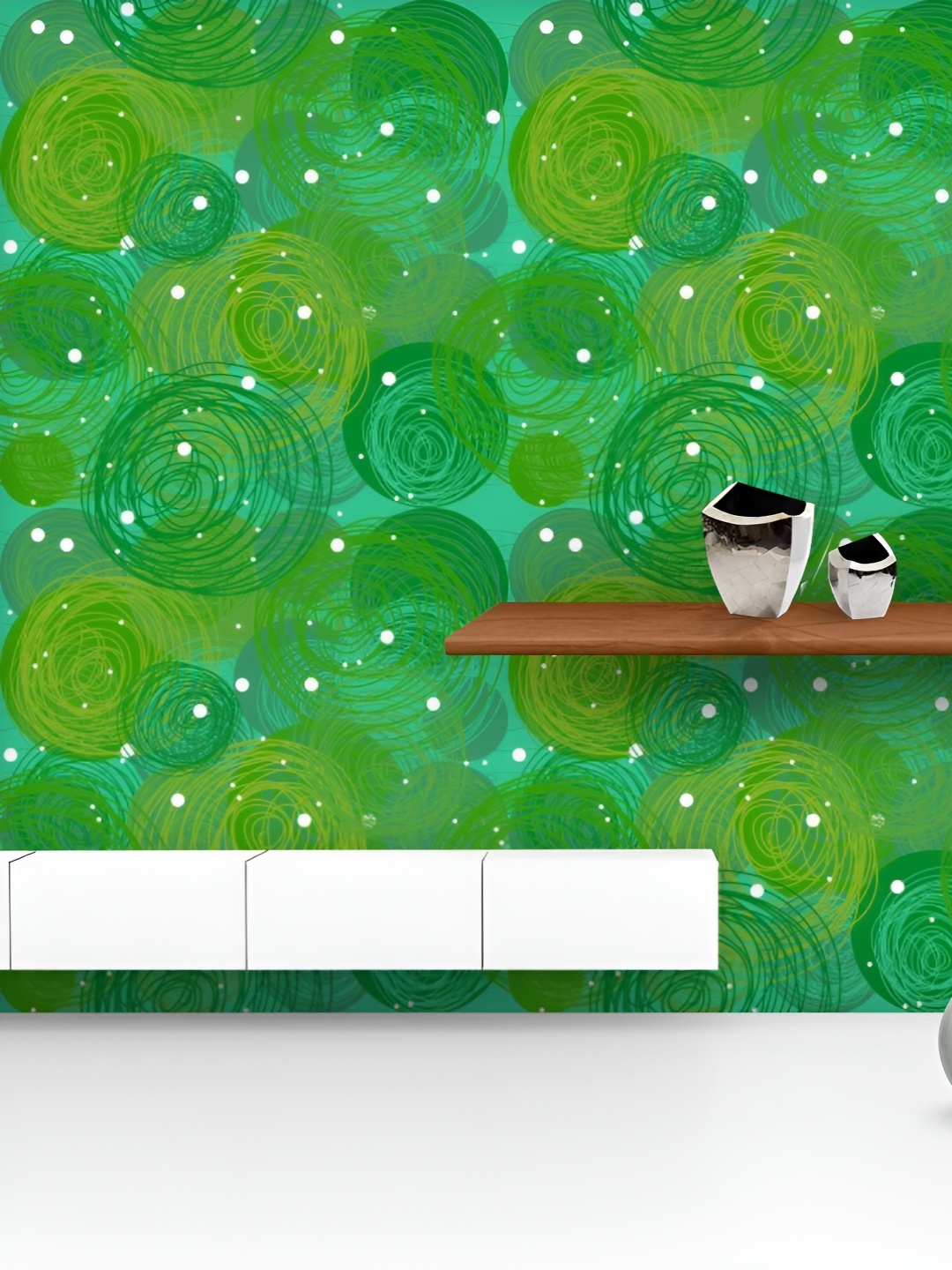 ArtzFolio Printed UV-Resistant Anti-Bacterial Green BubblePeel & Stick Wallpaper, Multi
ArtzFolio Printed UV-Resistant Anti-Bacterial Green BubblePeel & Stick Wallpaper, Multi