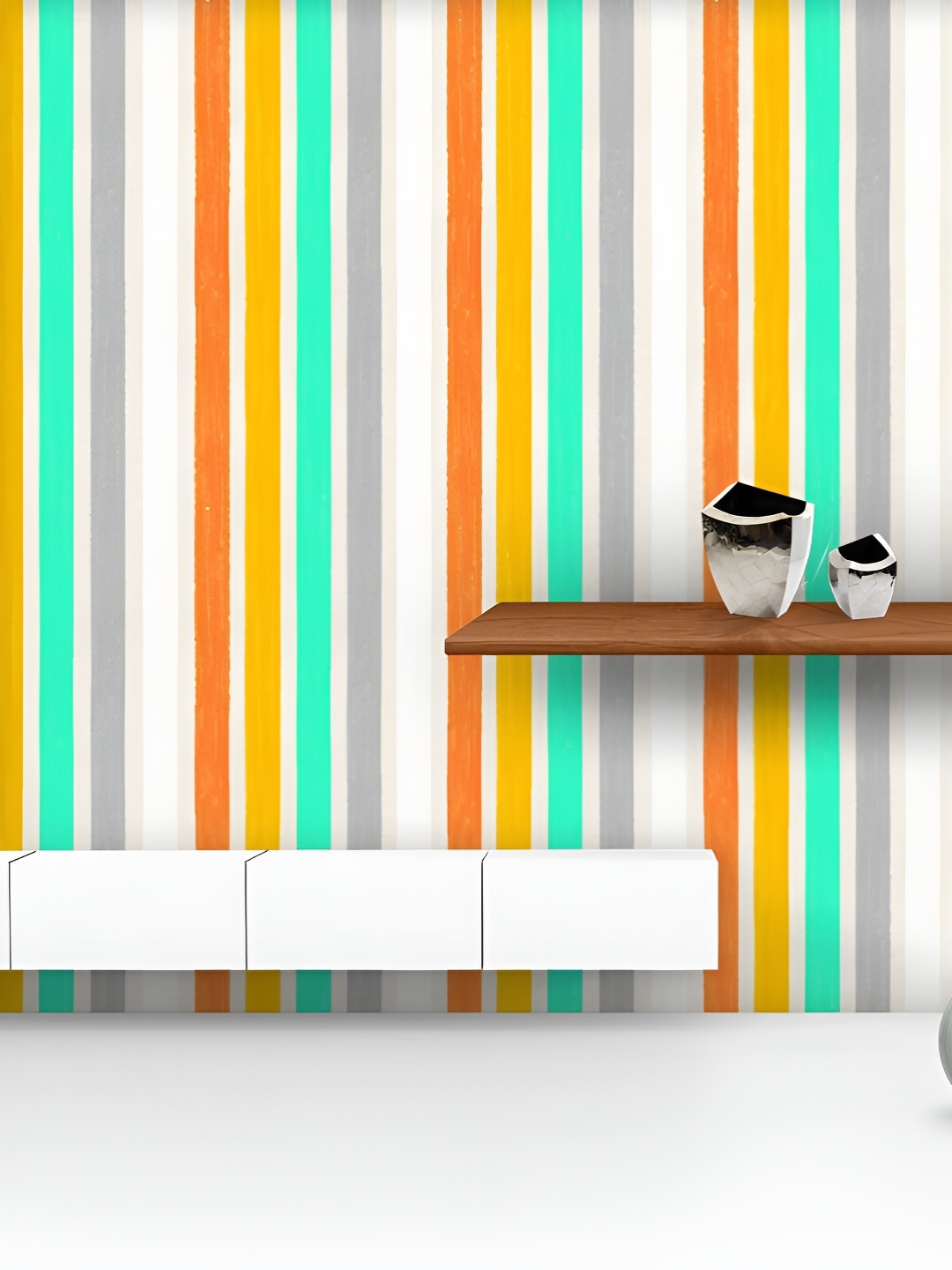 ArtzFolio Printed UV-Resistant Anti-Bacterial Hand-Drawn Colorful Stripes Peel & Stick Wallpaper, Multi
ArtzFolio Printed UV-Resistant Anti-Bacterial Hand-Drawn Colorful Stripes Peel & Stick Wallpaper, Multi