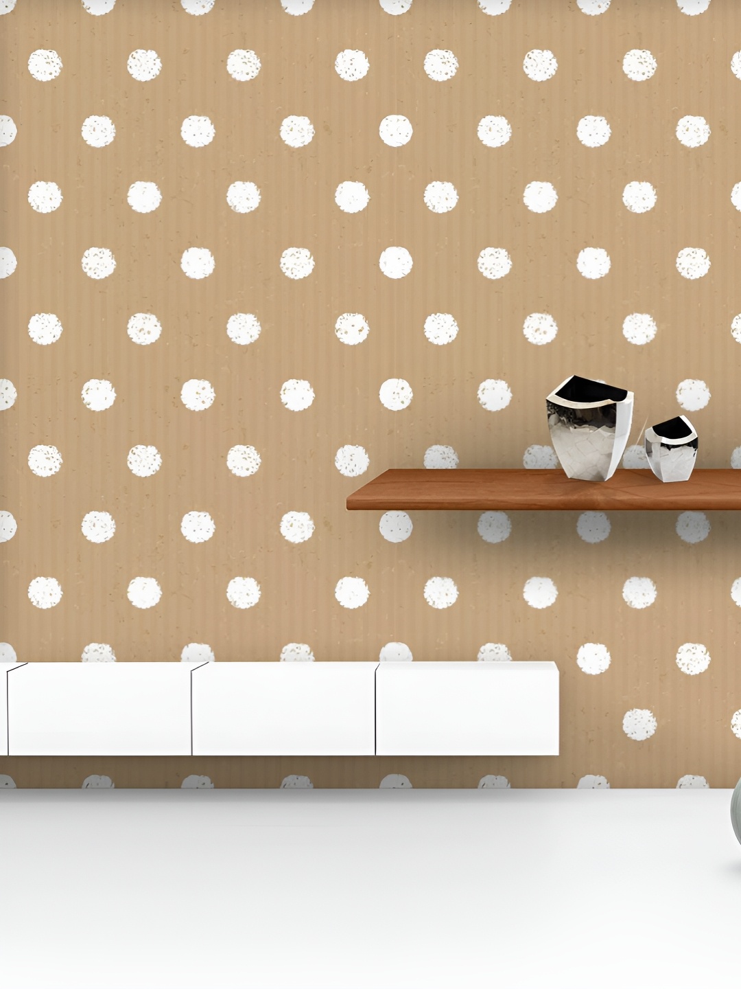 ArtzFolio Printed UV-Resistant Anti-Bacterial Polka Dots In White Peel & Stick Wallpaper, Multi
ArtzFolio Printed UV-Resistant Anti-Bacterial Polka Dots In White Peel & Stick Wallpaper, Multi