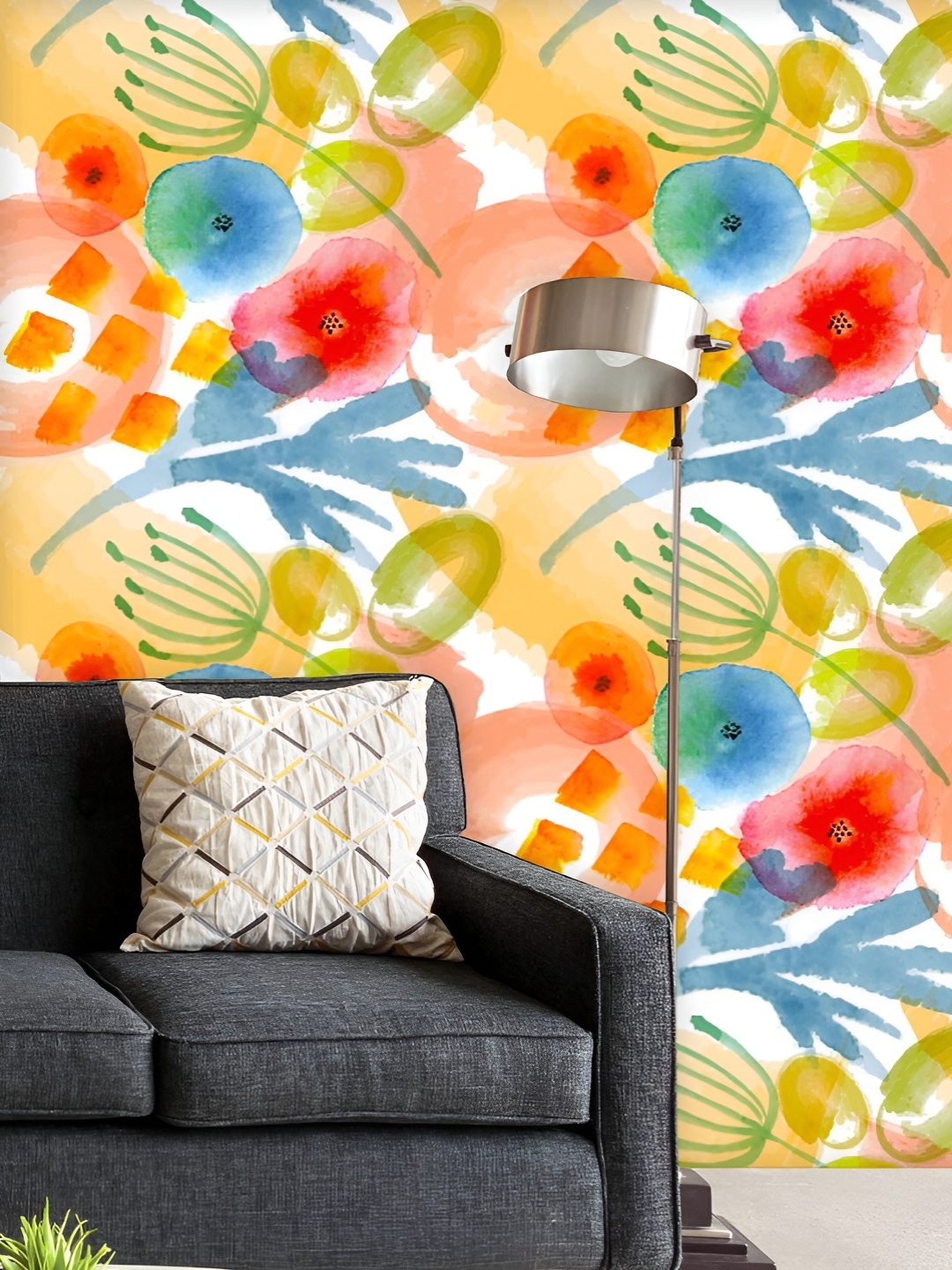 ArtzFolio Printed UV-Resistant Anti-Bacterial Modern Floral Art Peel & Stick Wallpaper, Multi
ArtzFolio Printed UV-Resistant Anti-Bacterial Modern Floral Art Peel & Stick Wallpaper, Multi