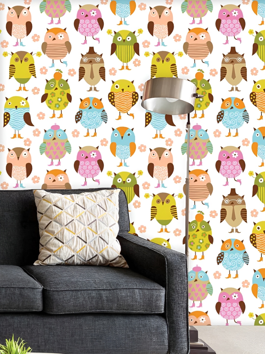 ArtzFolio Printed UV-Resistant Anti-Bacterial Pretty Birds Peel & Stick Wallpaper, Multi
ArtzFolio Printed UV-Resistant Anti-Bacterial Pretty Birds Peel & Stick Wallpaper, Multi